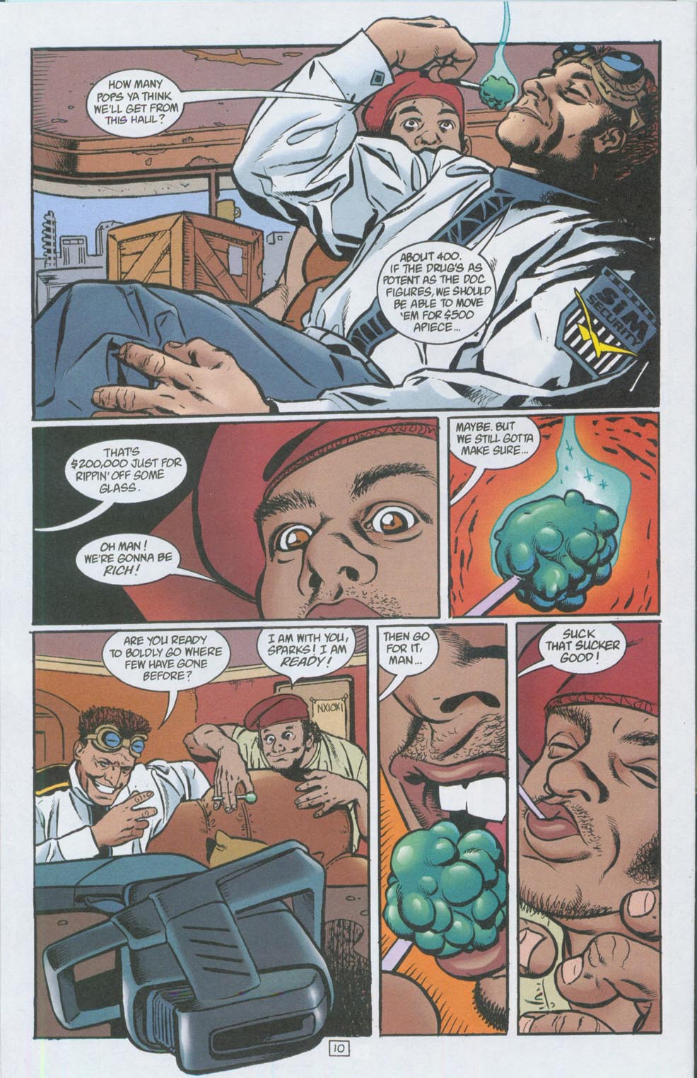 Read online Dead Corps(e) comic -  Issue #1 - 11