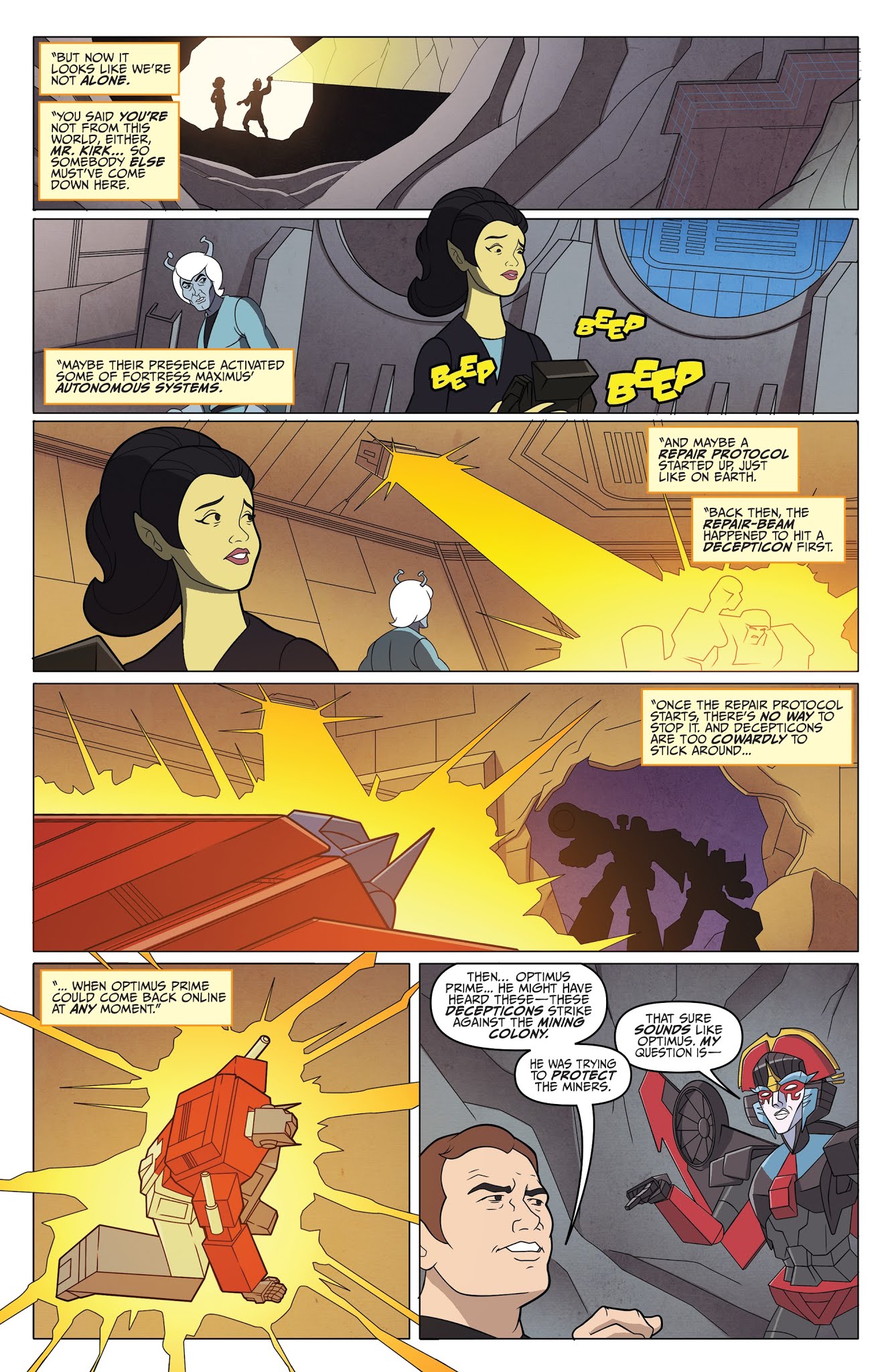Read online Star Trek vs. Transformers comic -  Issue #2 - 16