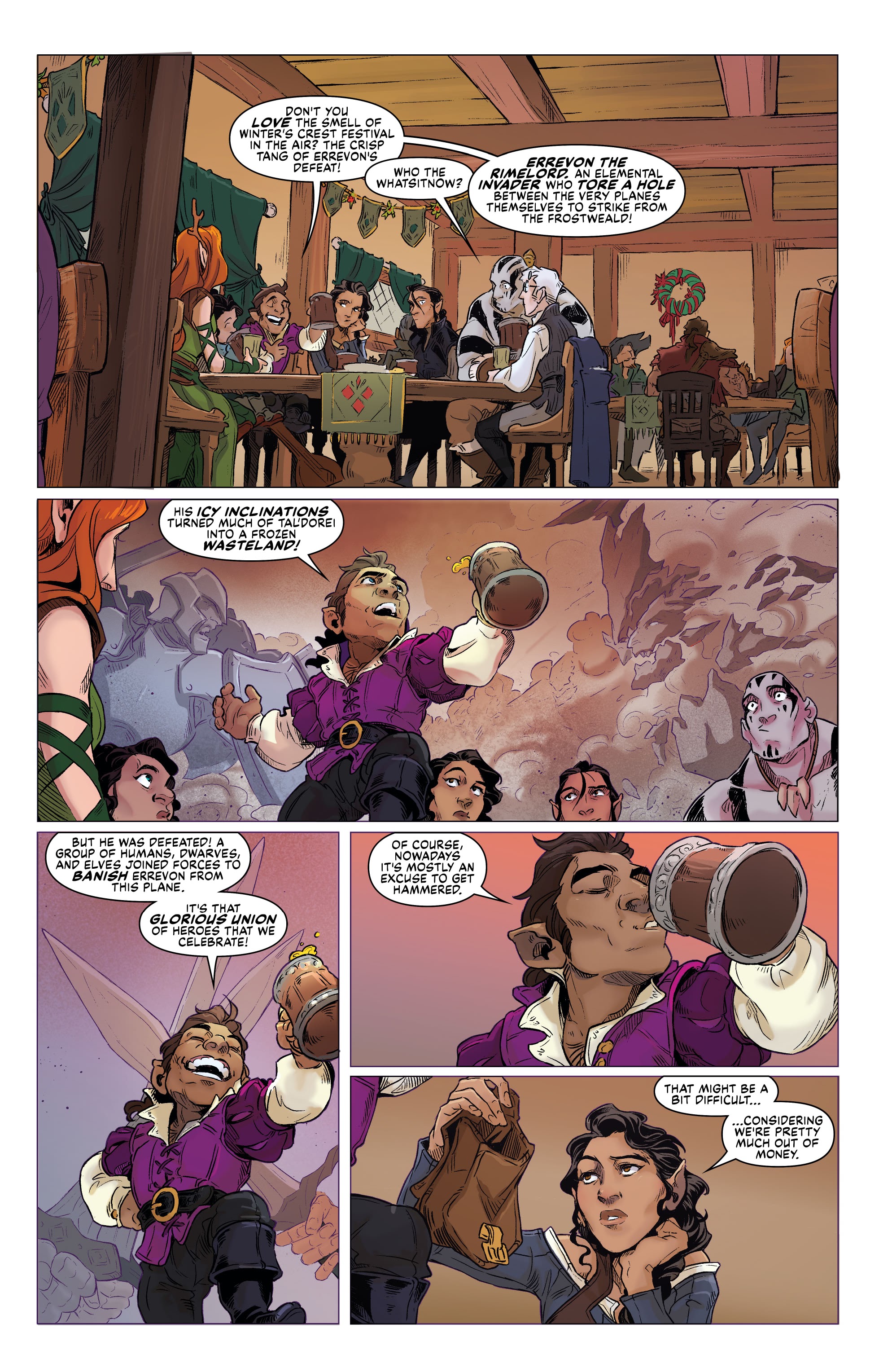 Read online Critical Role: Vox Machina Origins III comic -  Issue #1 - 7