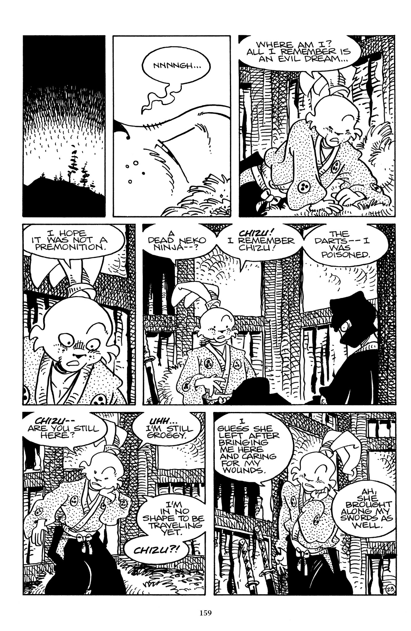 Read online The Usagi Yojimbo Saga comic -  Issue # TPB 6 - 158