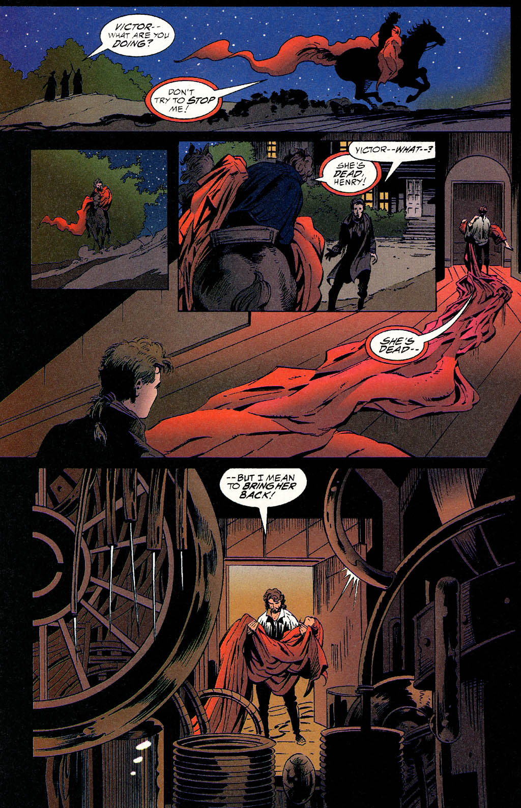Read online Mary Shelley's Frankenstein comic -  Issue #4 - 10