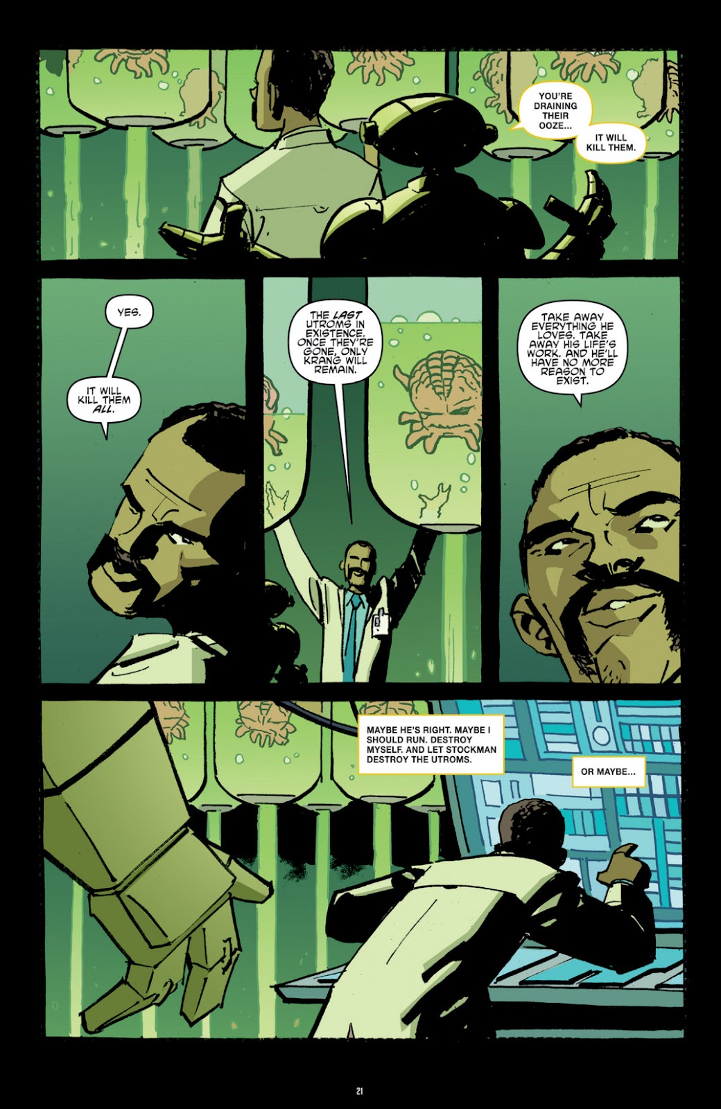 Teenage Mutant Ninja Turtles Utrom Empire issue 1 - Page 23