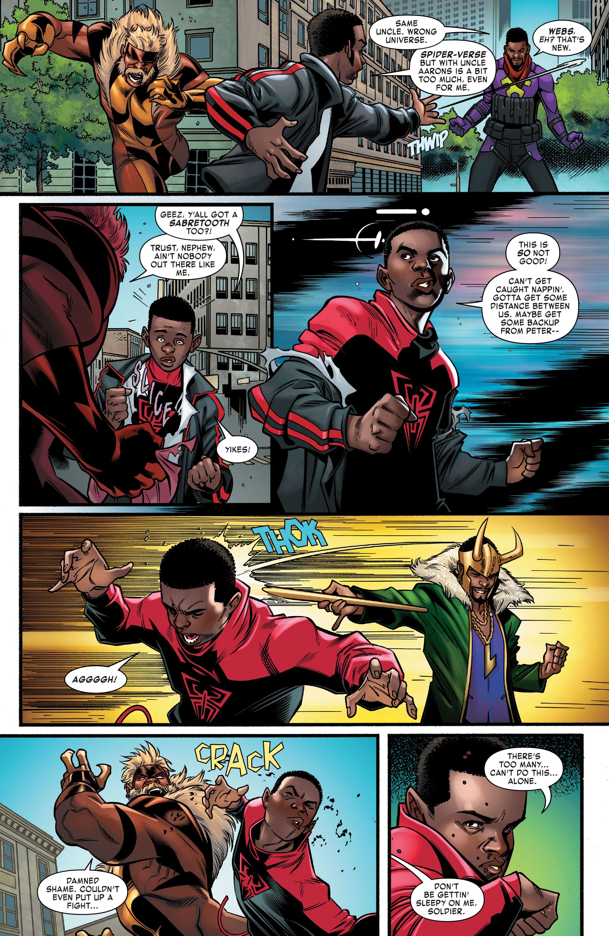 Read online What If...? Miles Morales comic -  Issue #5 - 6
