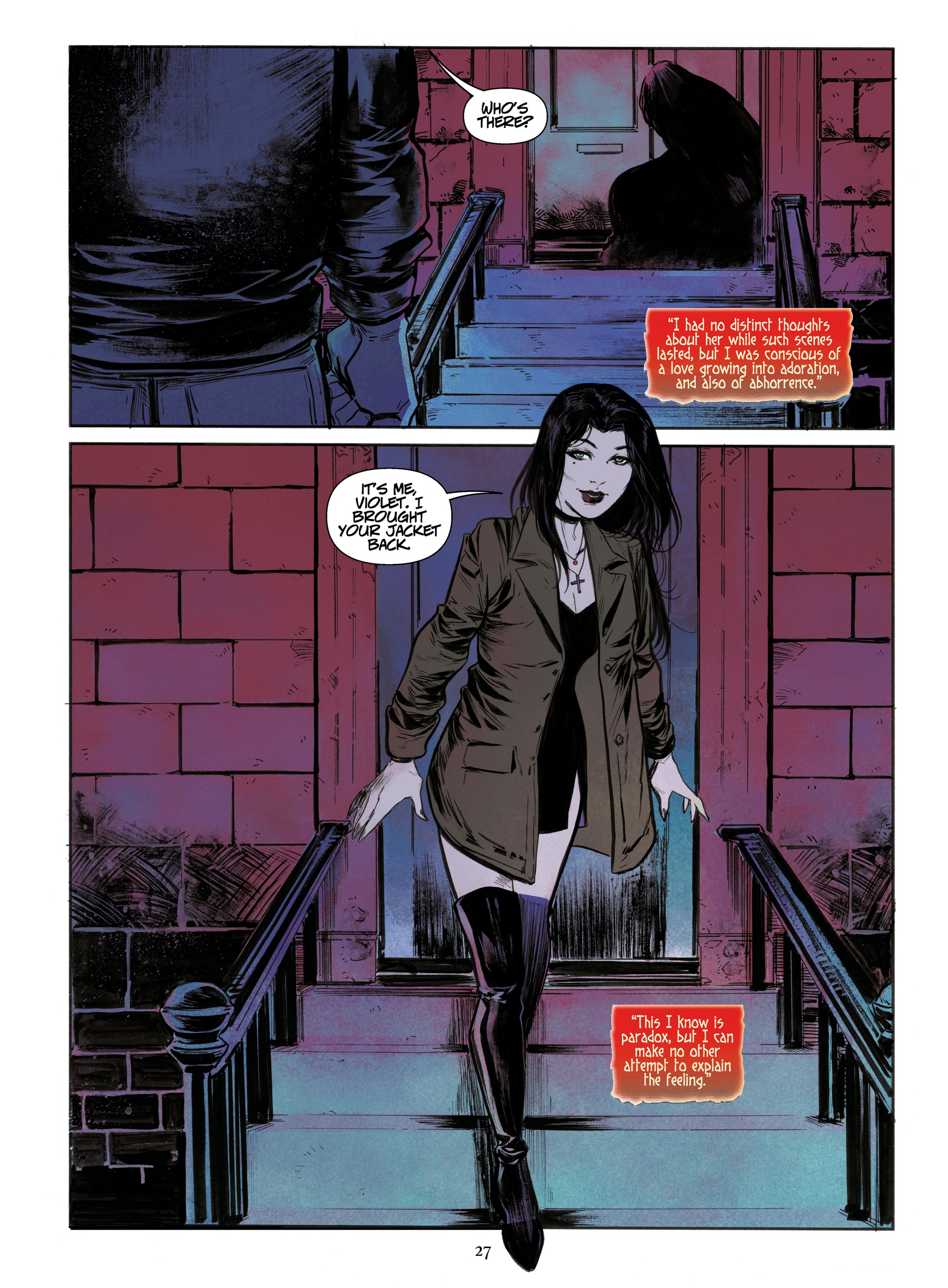 Read online Carmilla: The First Vampire comic -  Issue # TPB - 28