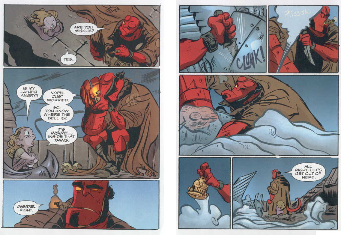Read online Hellboy Animated: The Judgment Bell comic -  Issue # Full - 24