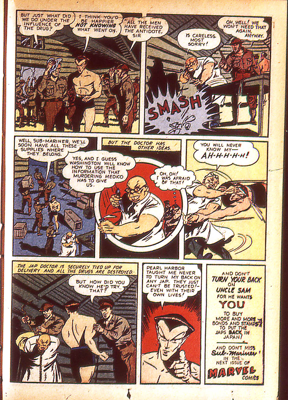 Read online Sub-Mariner Comics comic -  Issue #8 - 42