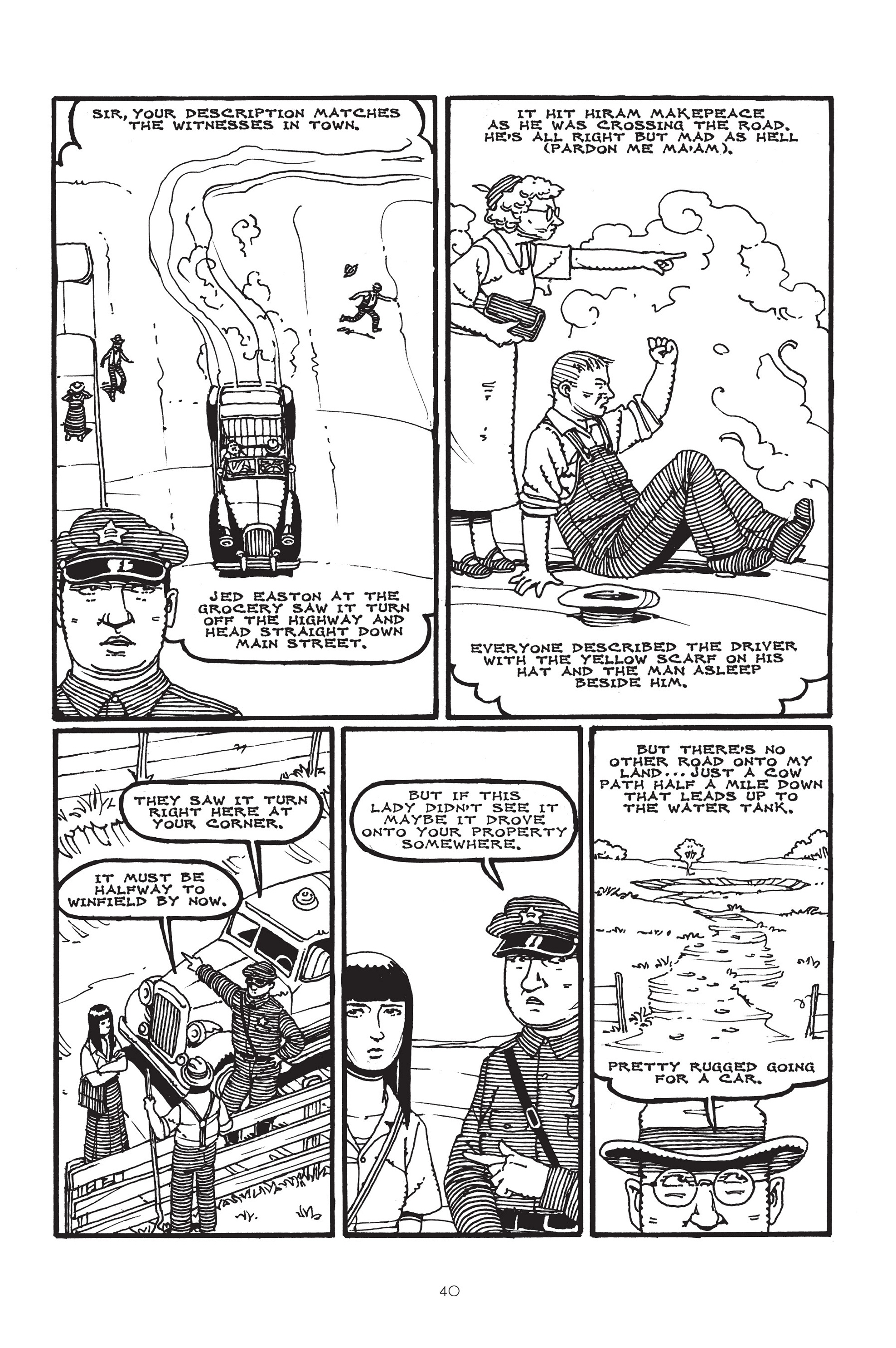 Read online Louise Brooks: Detective comic -  Issue # TPB - 41