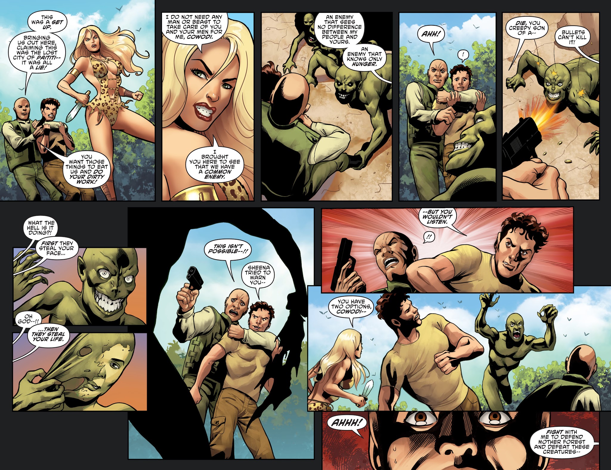 Read online Sheena: Queen Of The Jungle (2017) comic -  Issue #5 - 7