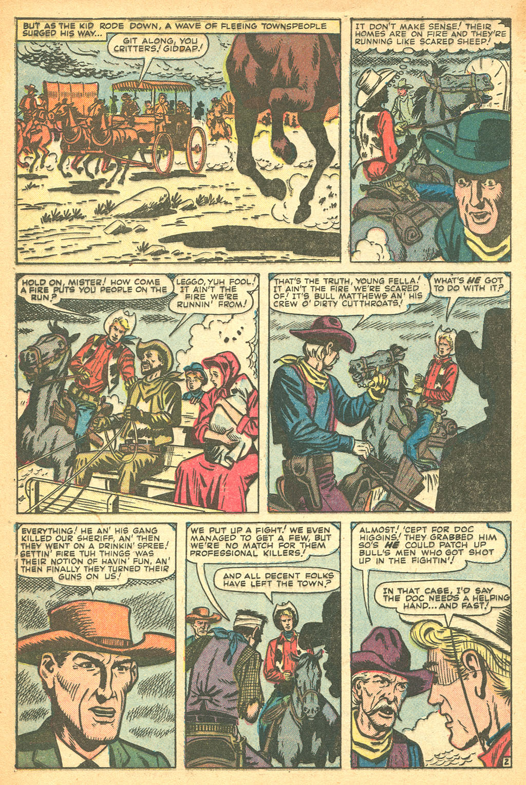 Read online Kid Colt Outlaw comic -  Issue #42 - 4