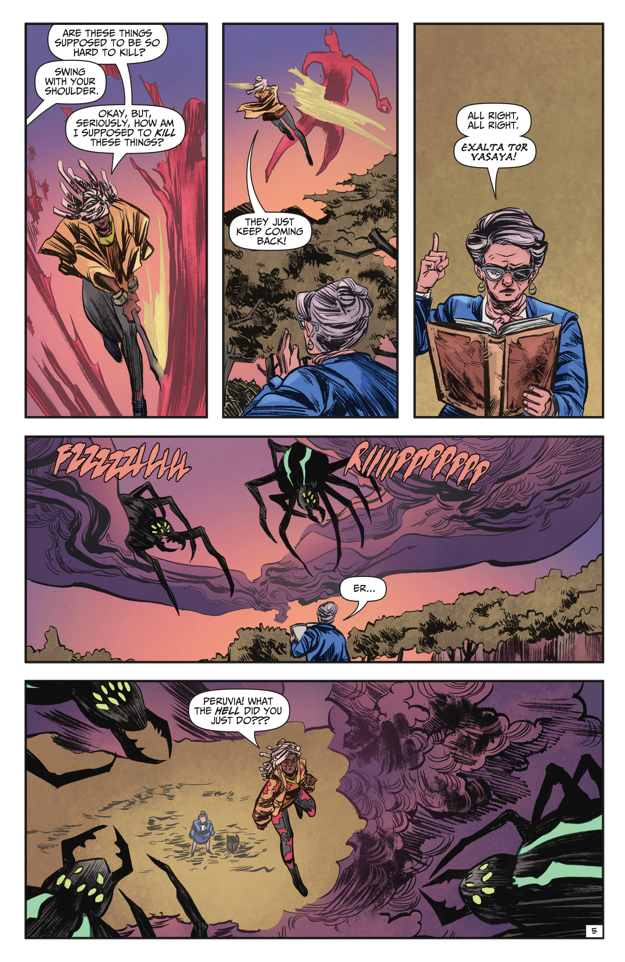 Read online Ash & Thorn comic -  Issue #1 - 6
