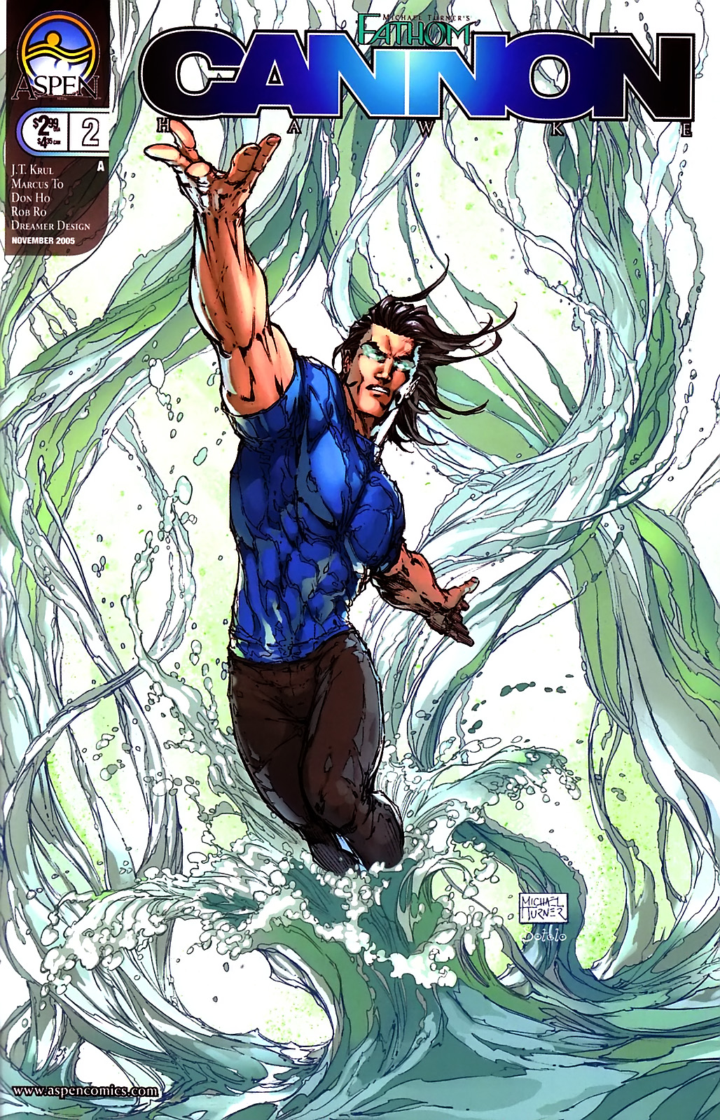 Read online Fathom: Cannon Hawke comic -  Issue #2 - 1