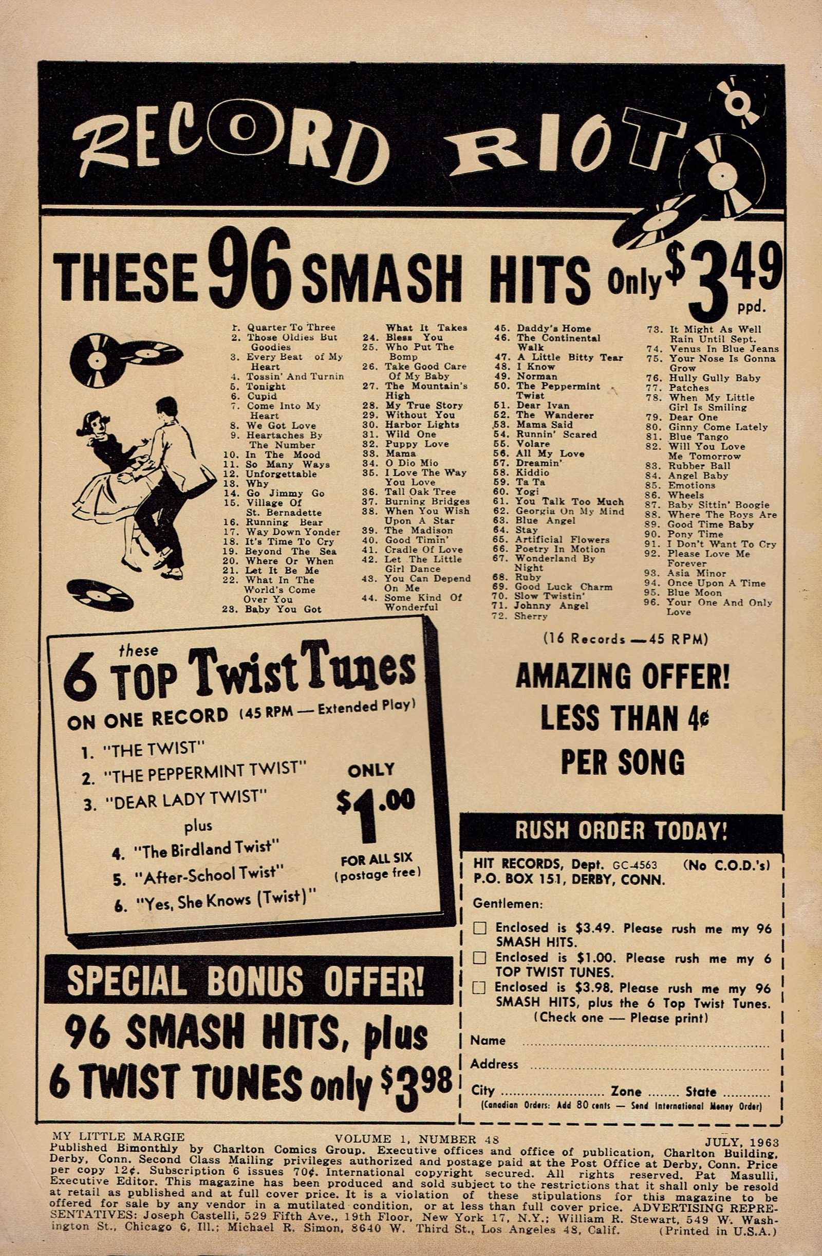 Read online My Little Margie (1954) comic -  Issue #48 - 2