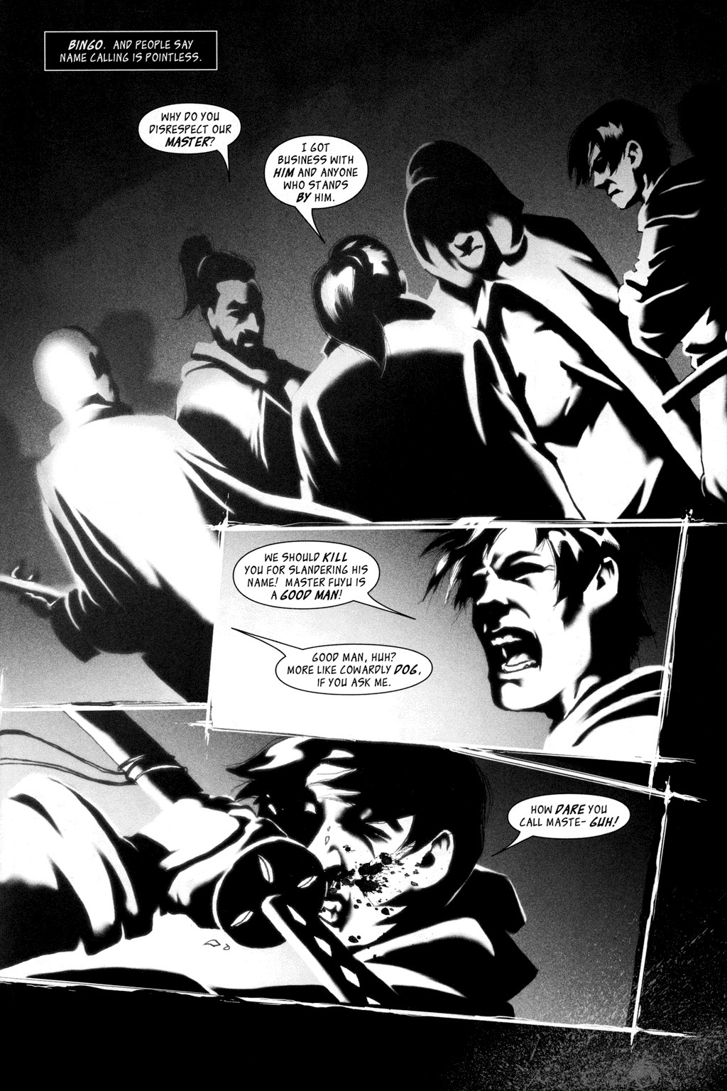 Read online Sam Noir: Samurai Detective comic -  Issue #1 - 19