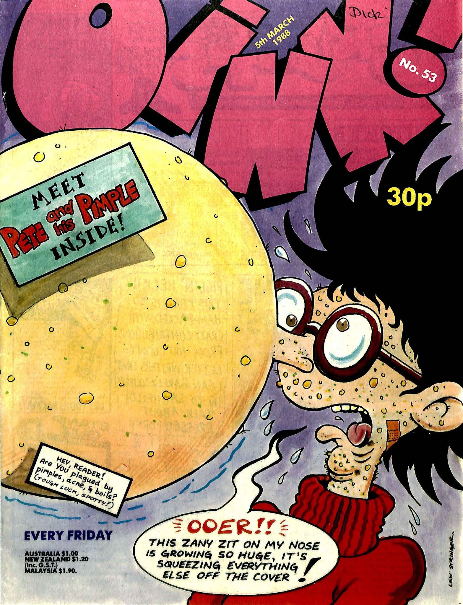 Read online Oink! comic -  Issue #53 - 1