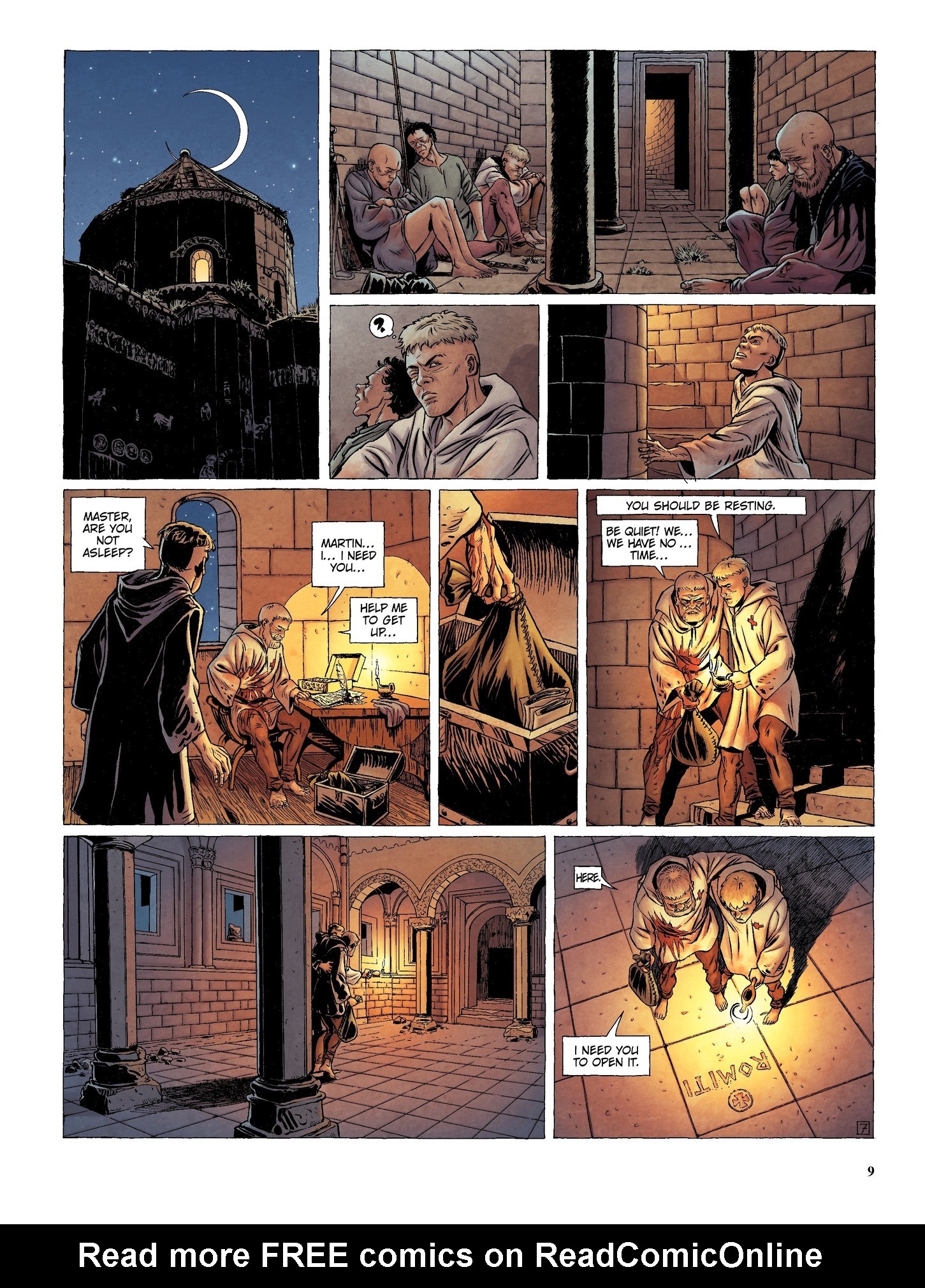 Read online The Last Templar comic -  Issue #3 - 11