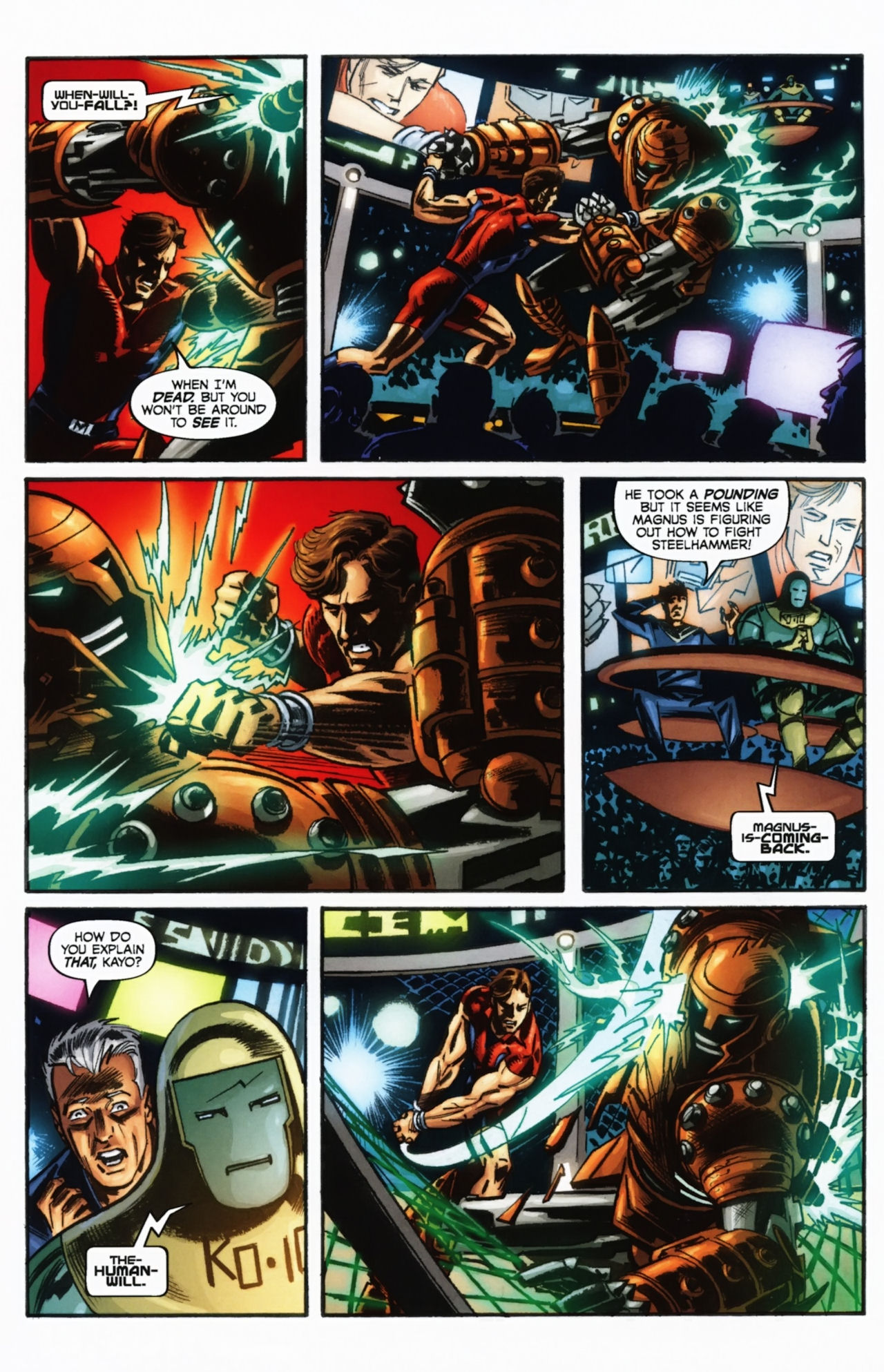 Read online Magnus, Robot Fighter (2010) comic -  Issue #3 - 30