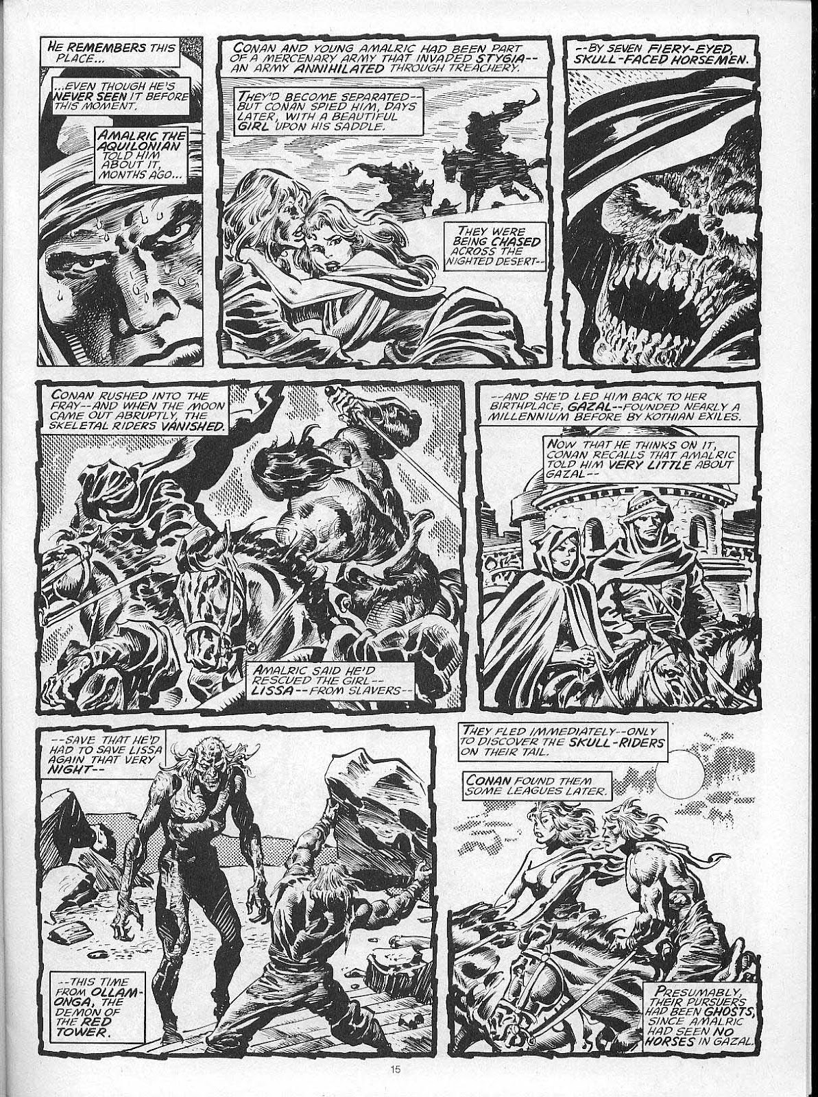 The Savage Sword Of Conan issue 204 - Page 17