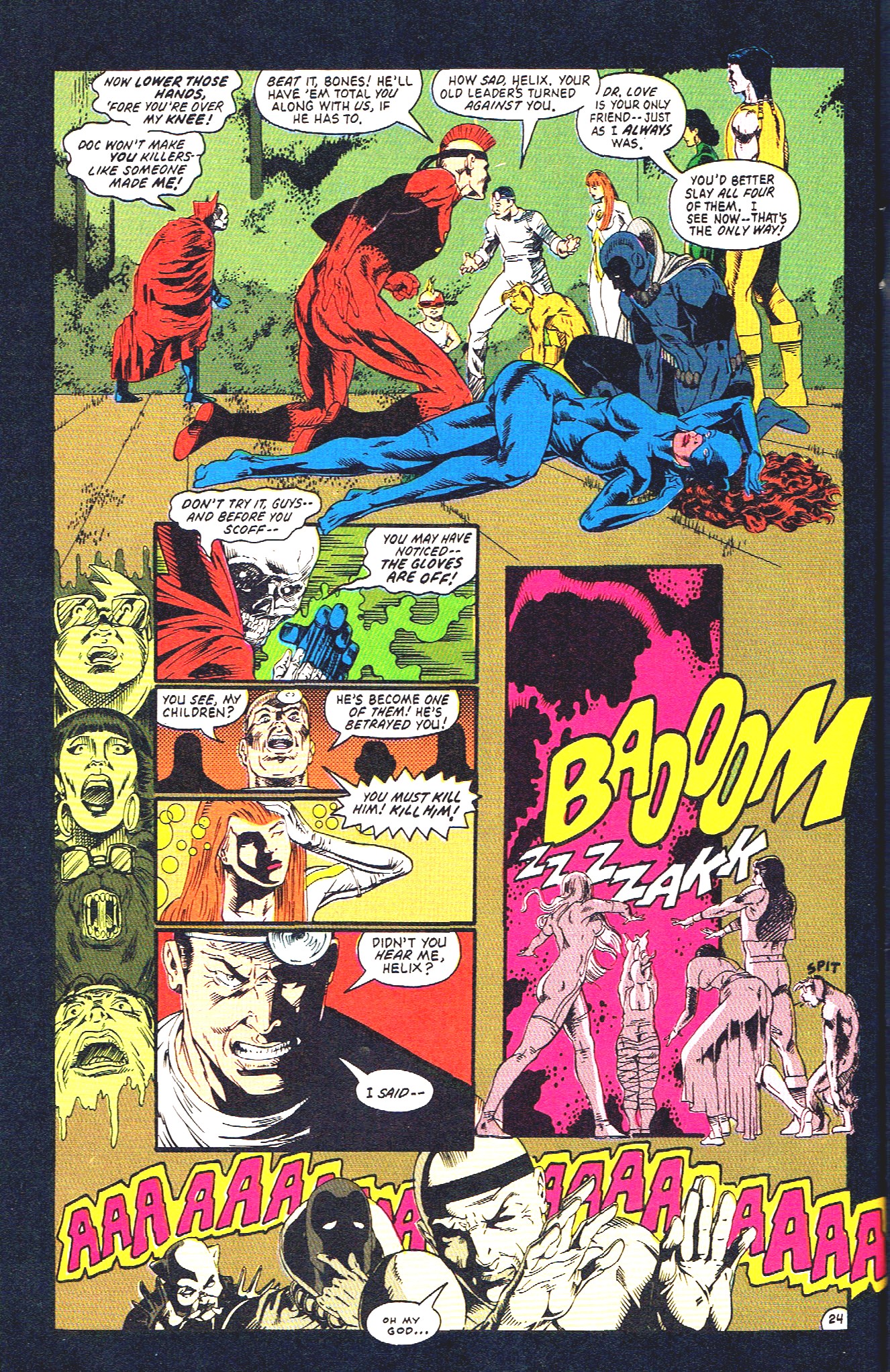 Read online Infinity Inc. (1984) comic -  Issue #52 - 30