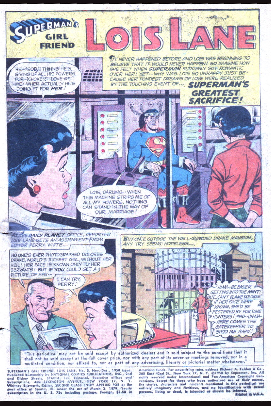 Read online Superman's Girl Friend, Lois Lane comic -  Issue #5 - 3