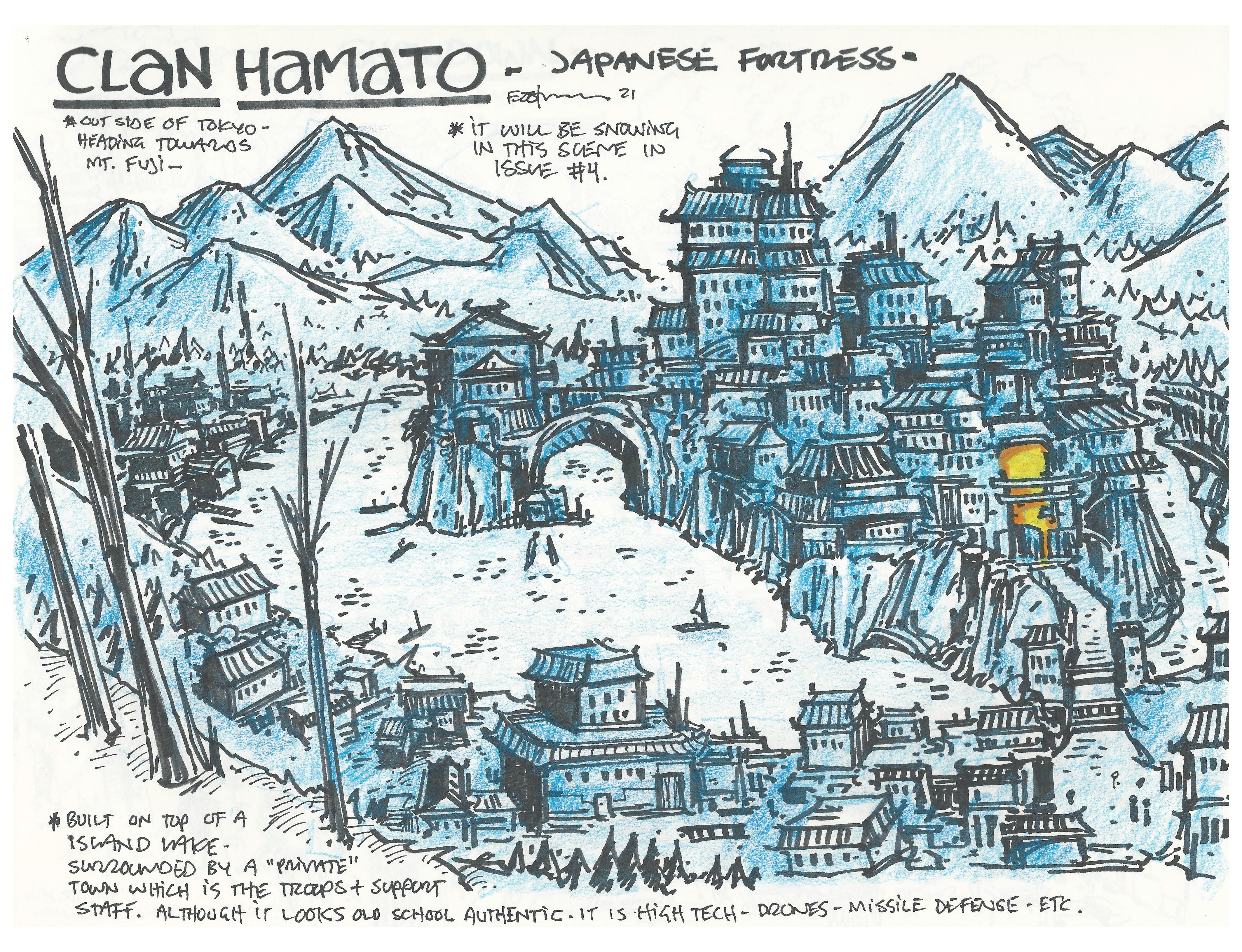 Read online Teenage Mutant Ninja Turtles: The Last Ronin Design Archive comic -  Issue # Full - 34