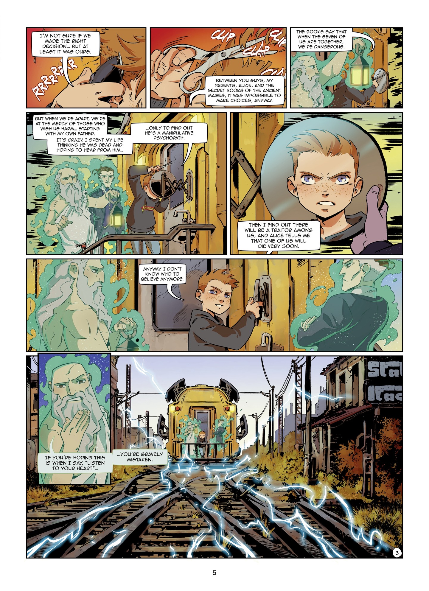 Read online Magic 7 comic -  Issue #6 - 5