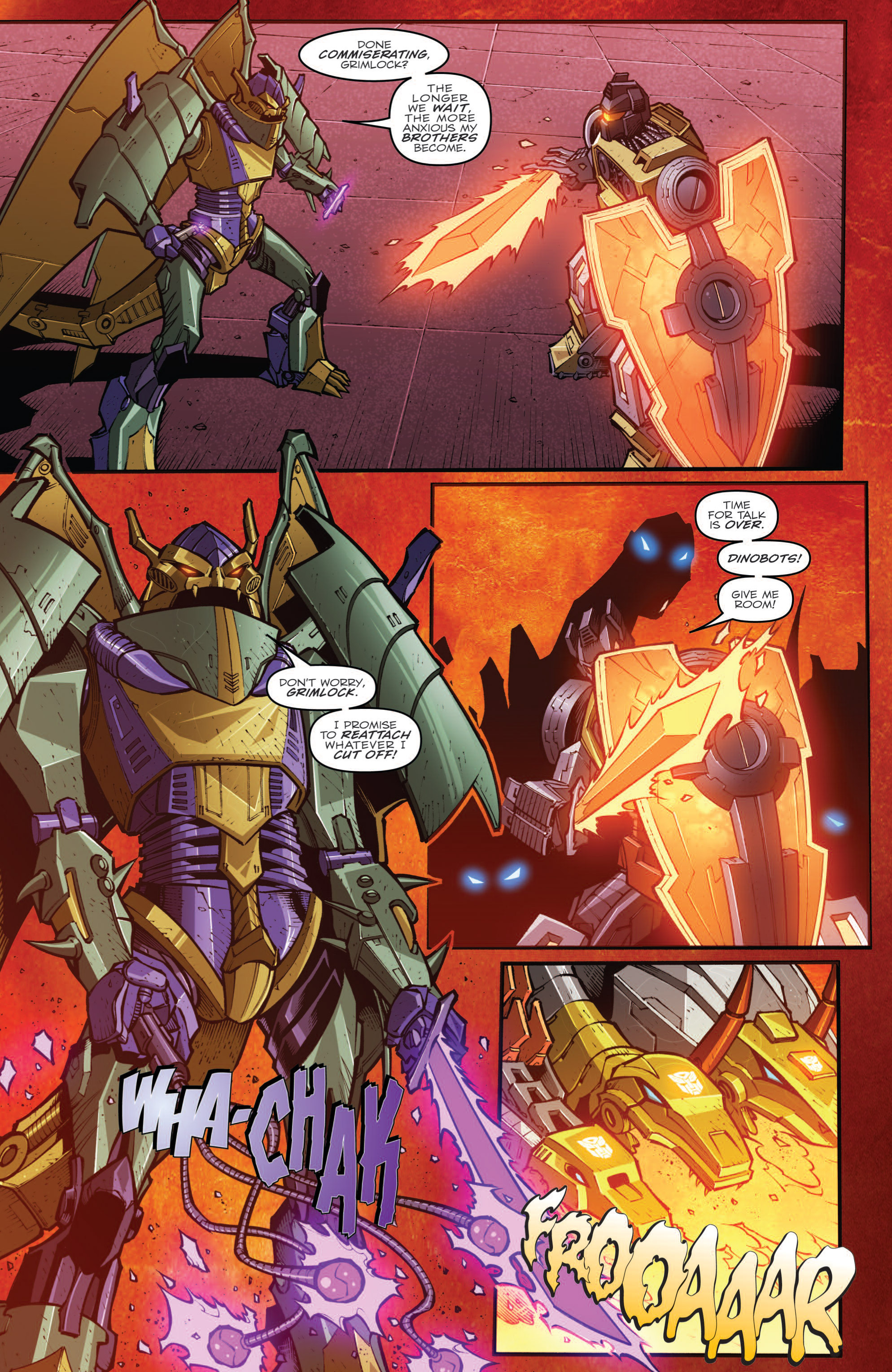 Read online The Transformers Prime: Rage of the Dinobots comic -  Issue #3 - 6