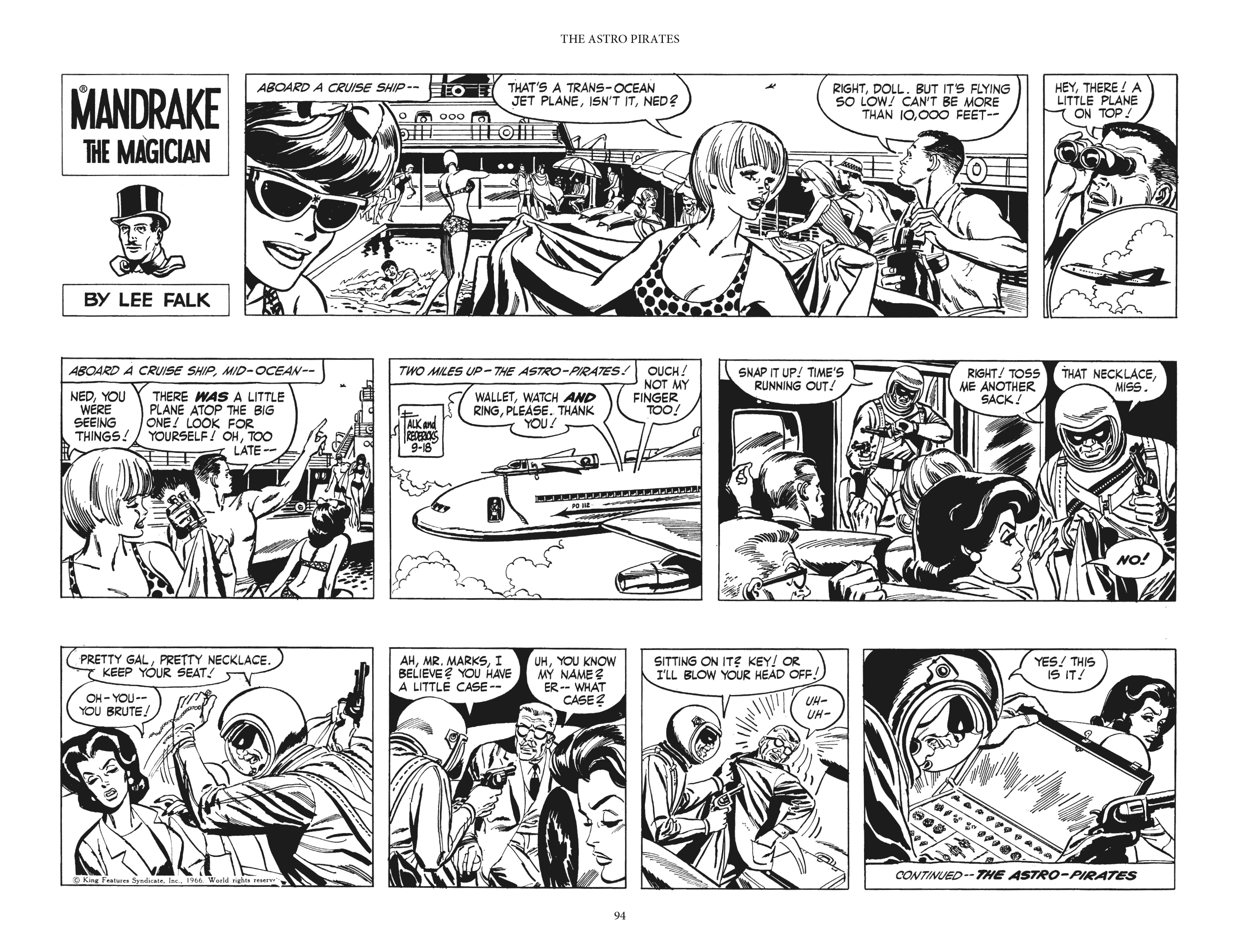 Read online Mandrake the Magician: The Fred Fredricks Sundays comic -  Issue # TPB (Part 1) - 95