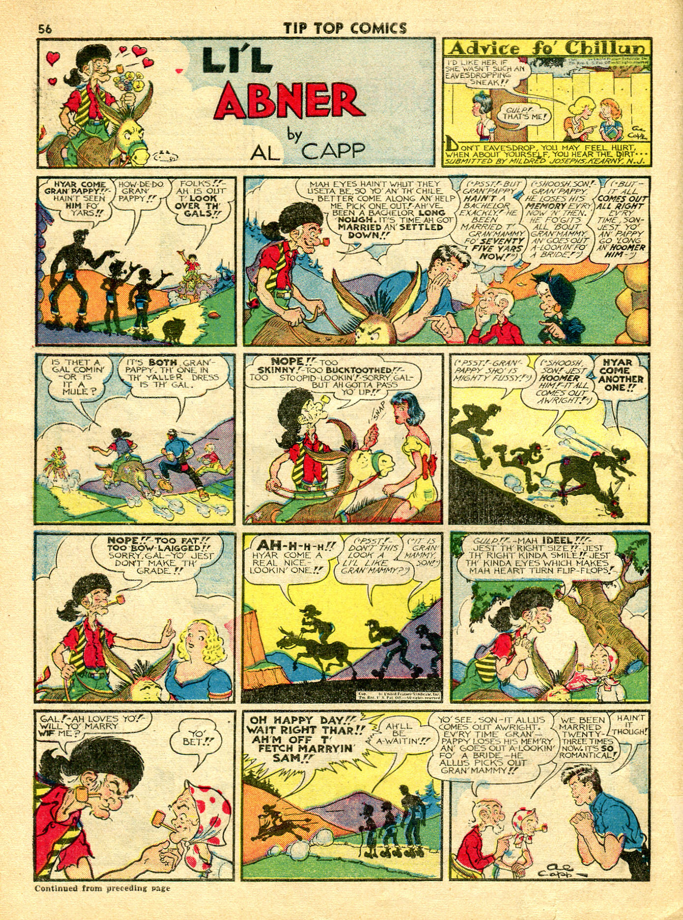 Read online Tip Top Comics comic -  Issue #51 - 58