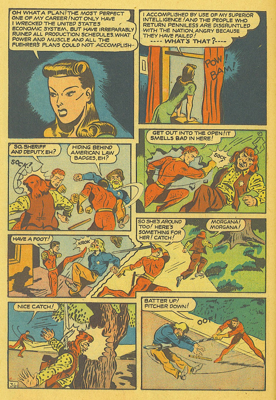 Read online Super-Mystery Comics comic -  Issue #21 - 37