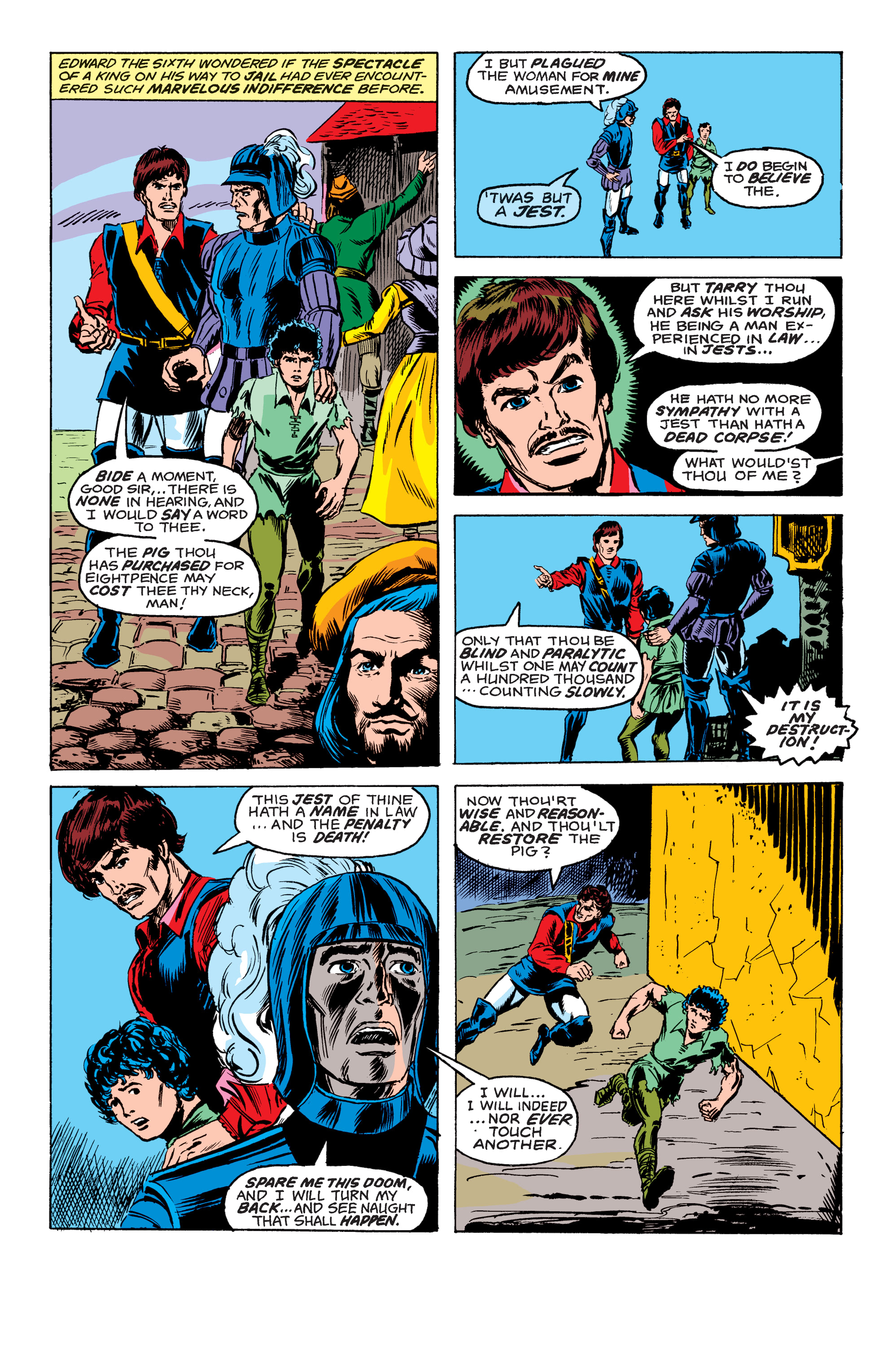 Read online Marvel Classics Comics Series Featuring comic -  Issue #33 - 35
