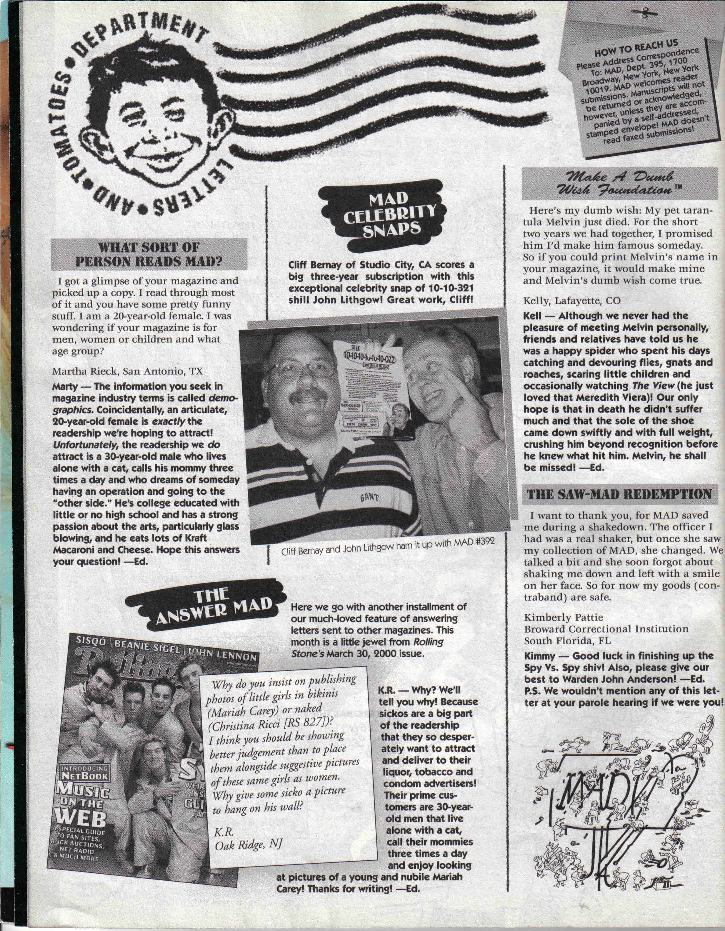 Read online MAD comic -  Issue #395 - 4