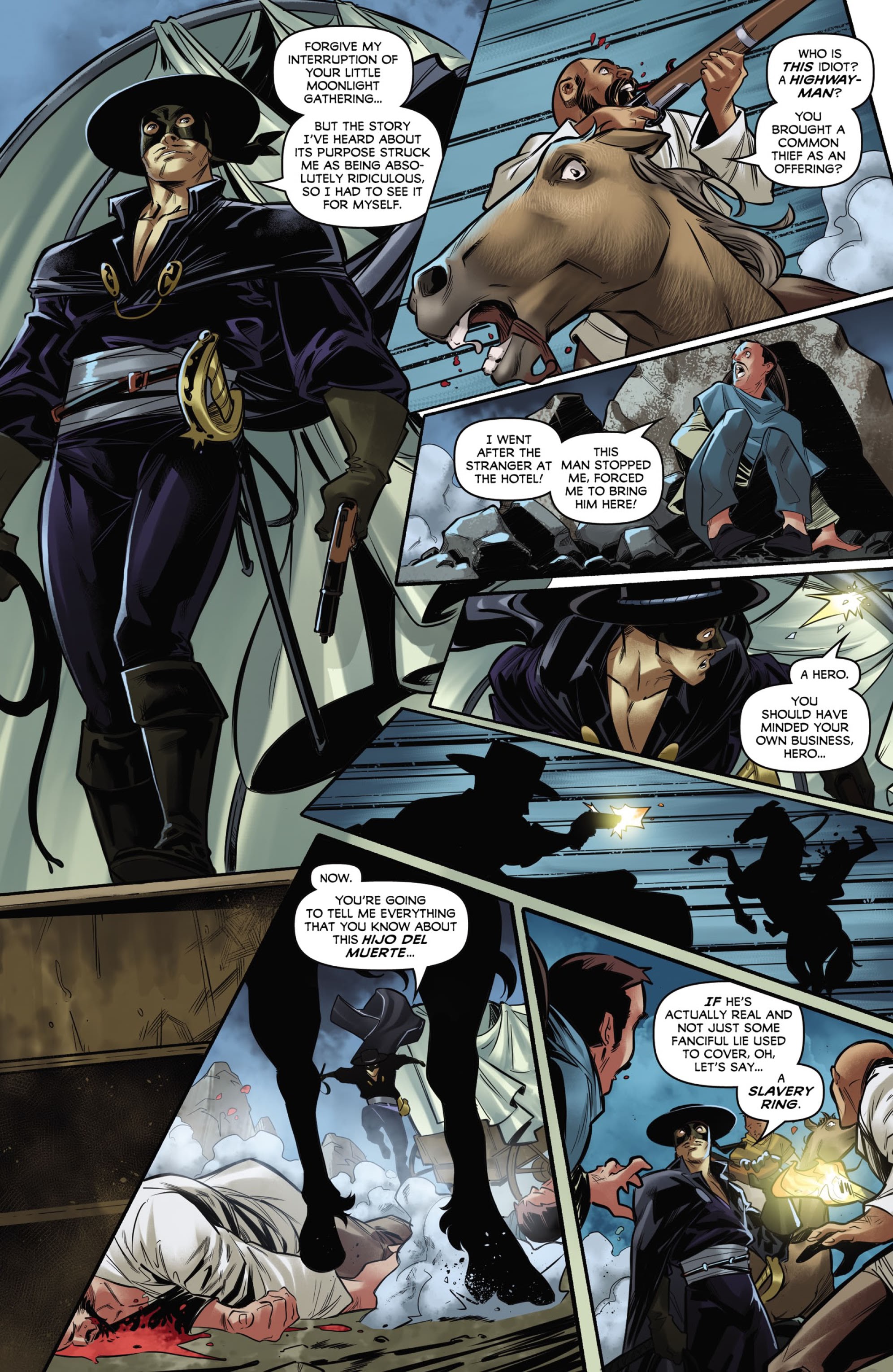 Read online Zorro: Galleon Of the Dead comic -  Issue #1 - 19