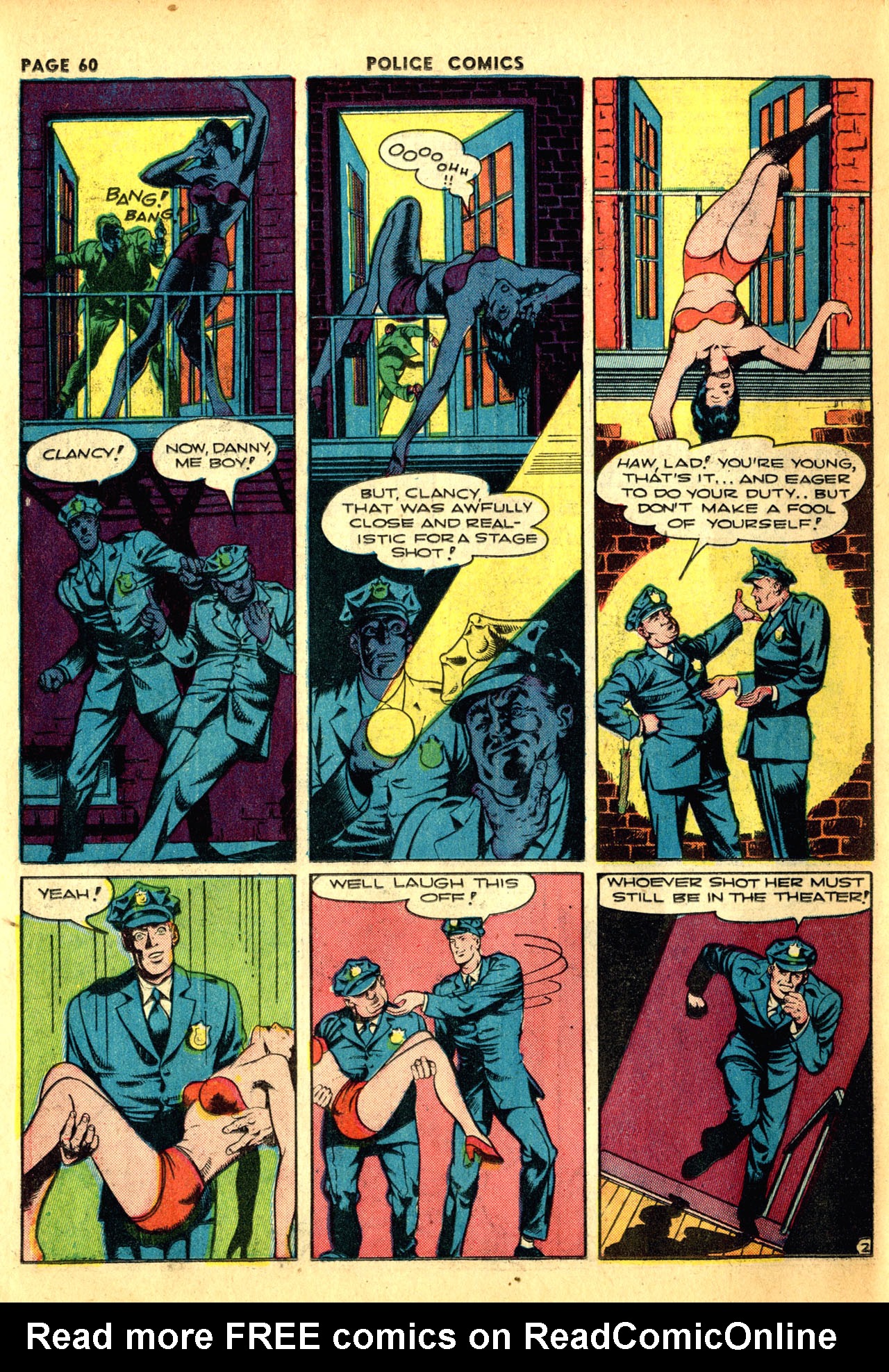Read online Police Comics comic -  Issue #13 - 62