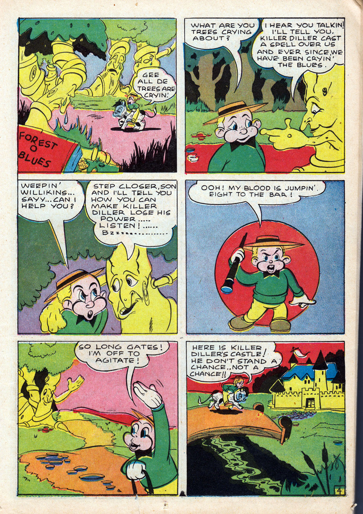 Read online Comedy Comics (1942) comic -  Issue #12 - 21