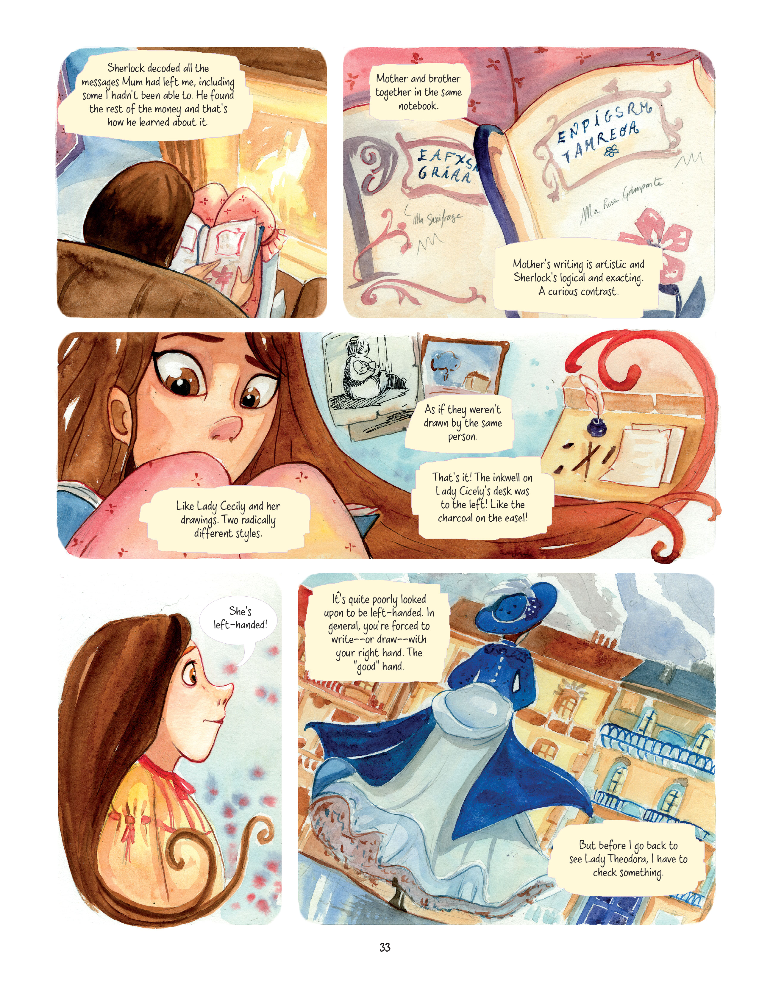 Read online An Enola Holmes Mystery comic -  Issue #2 - 35