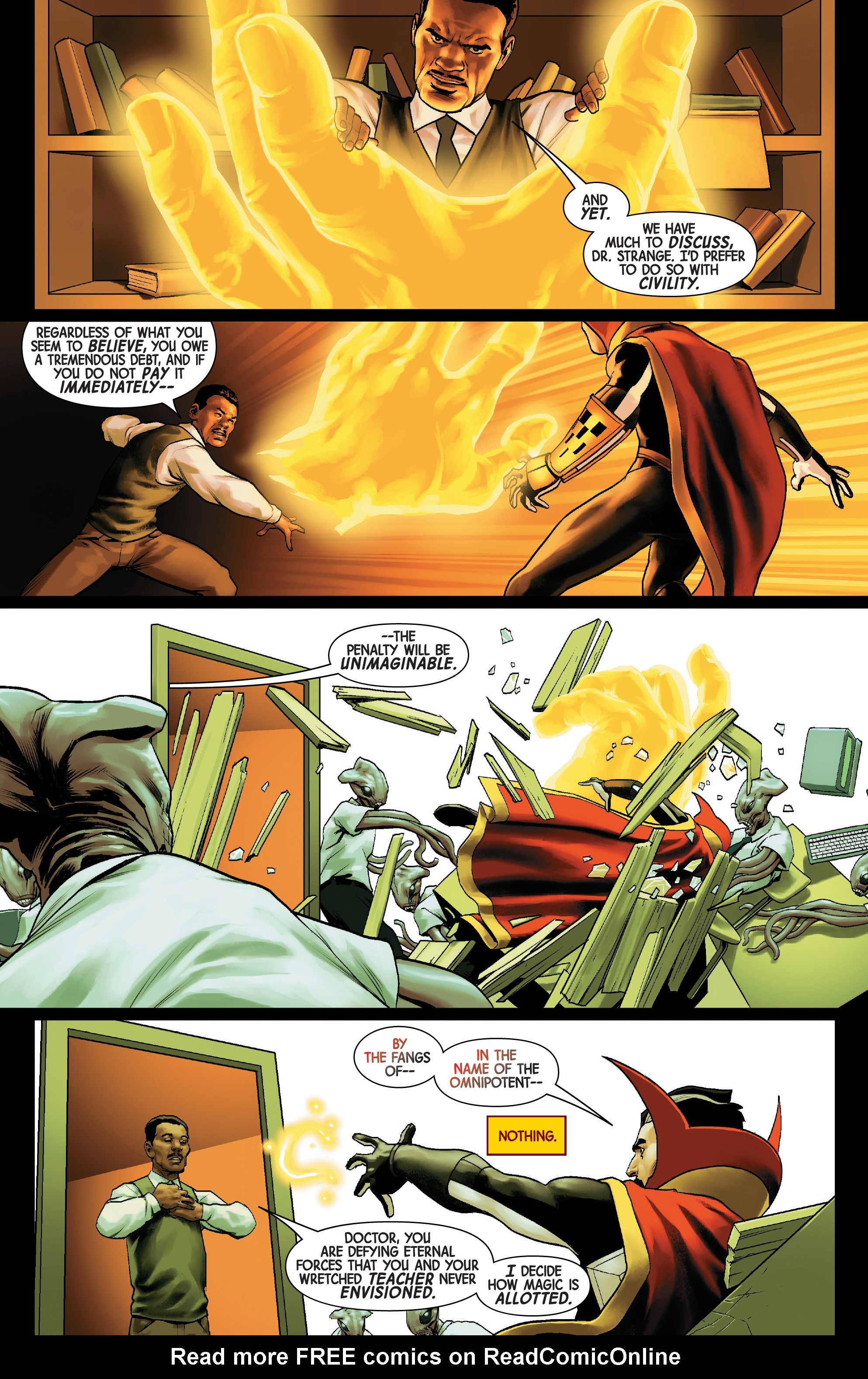 Read online Doctor Strange (2018) comic -  Issue #10 - 13