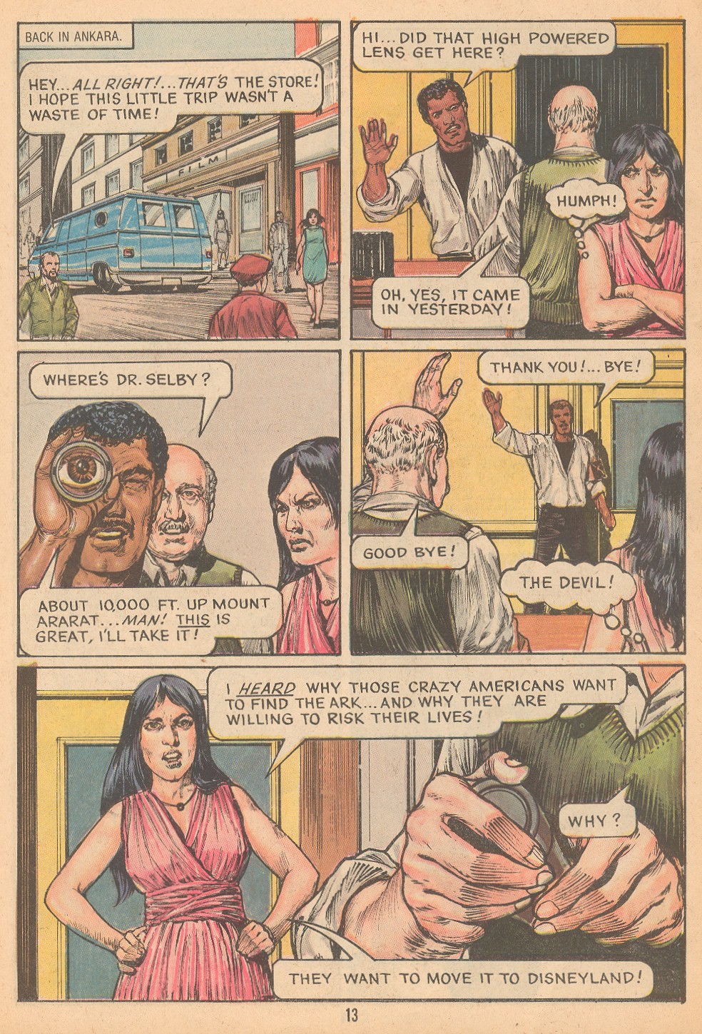 Read online The Crusaders (1974) comic -  Issue #7 - 15