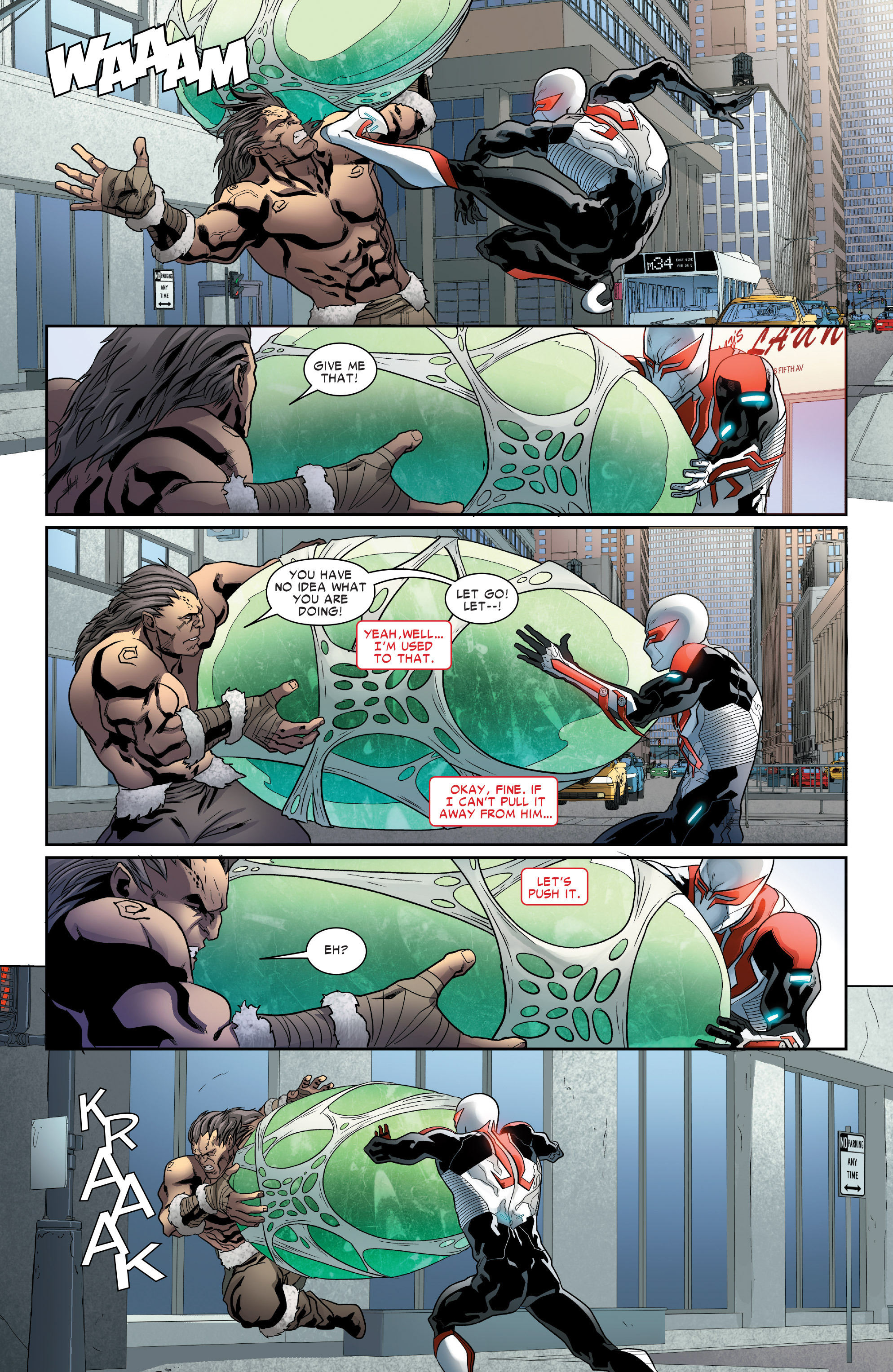 Read online Spider-Man 2099 (2015) comic -  Issue #6 - 17