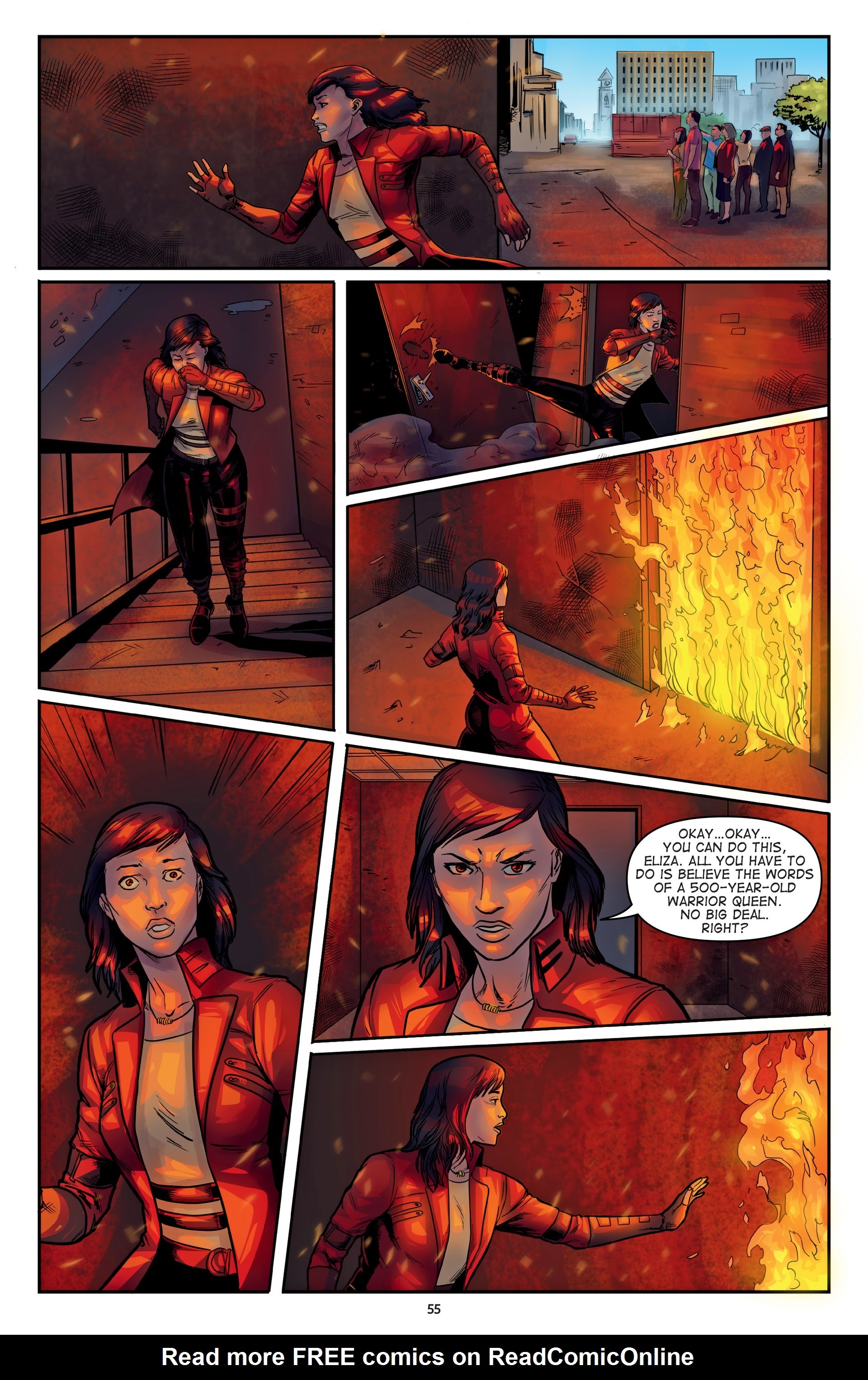 Read online Malika: Warrior Queen comic -  Issue # TPB 2 (Part 1) - 57