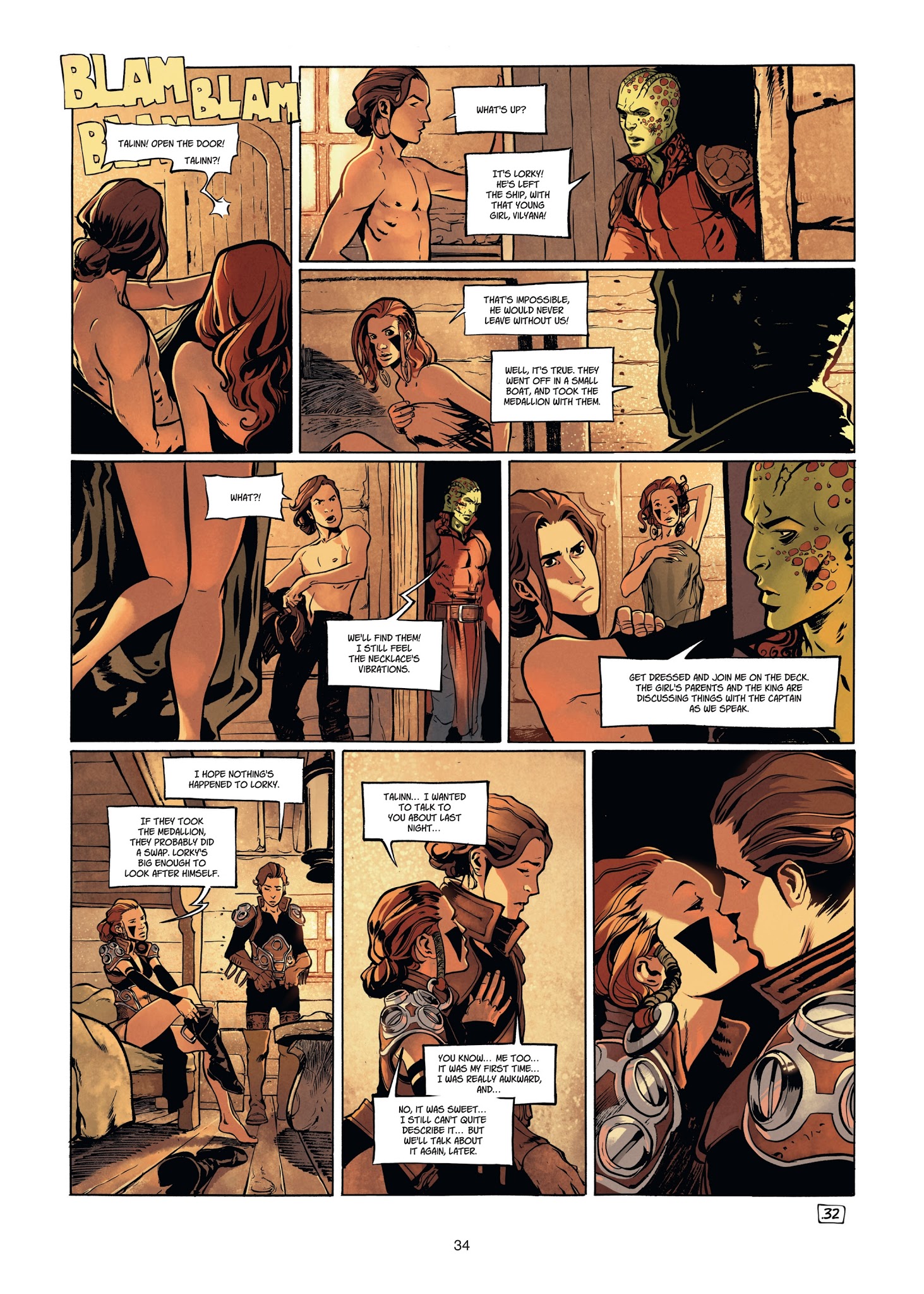 Read online Angor comic -  Issue #4 - 34