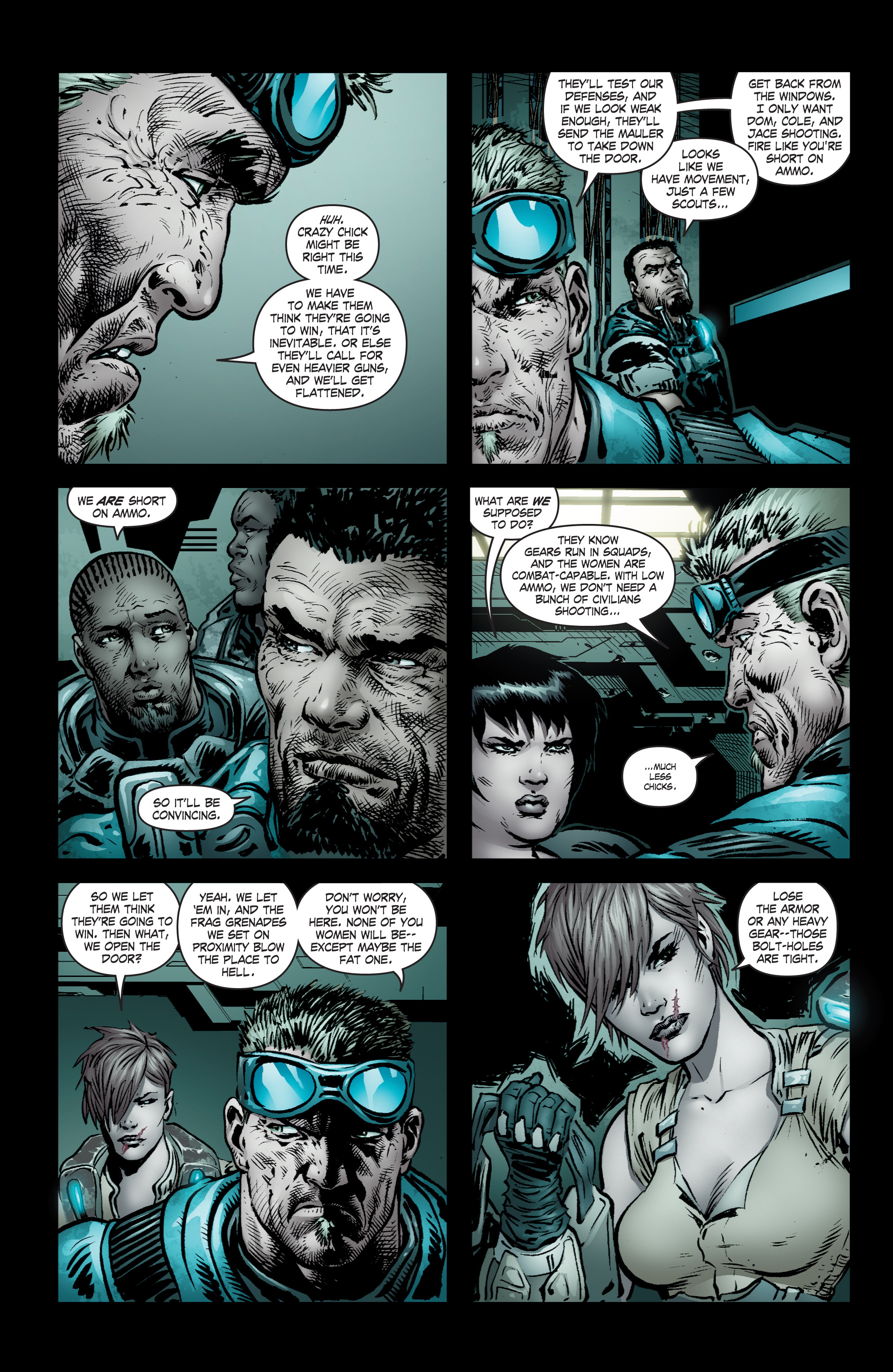 Read online Gears Of War comic -  Issue #12 - 12