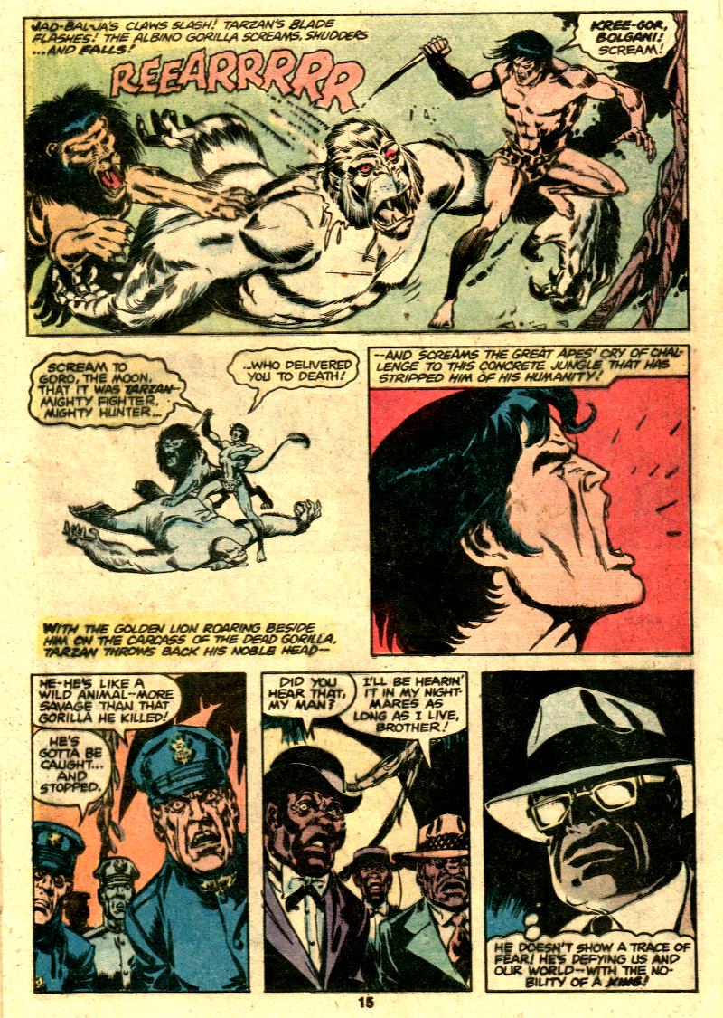 Read online Tarzan (1977) comic -  Issue #28 - 9