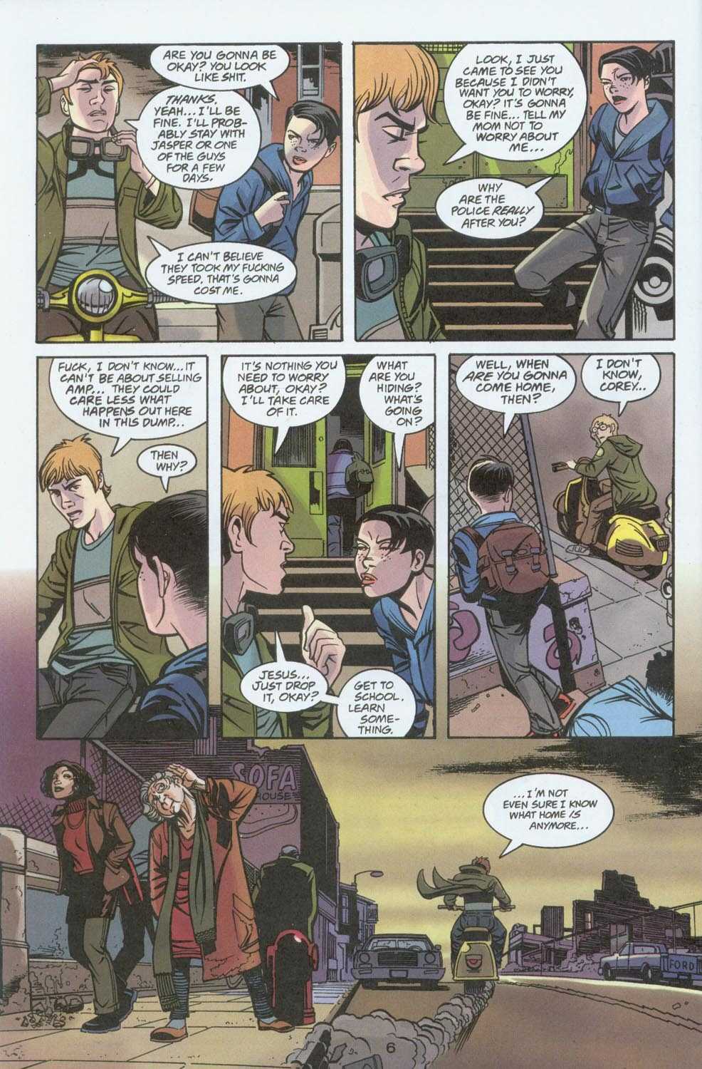 Read online Deadenders comic -  Issue #1 - 6