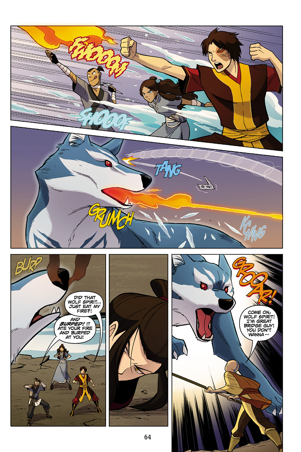 Read online Nickelodeon Avatar: The Last Airbender - The Search comic -  Issue # Part 1 - 65