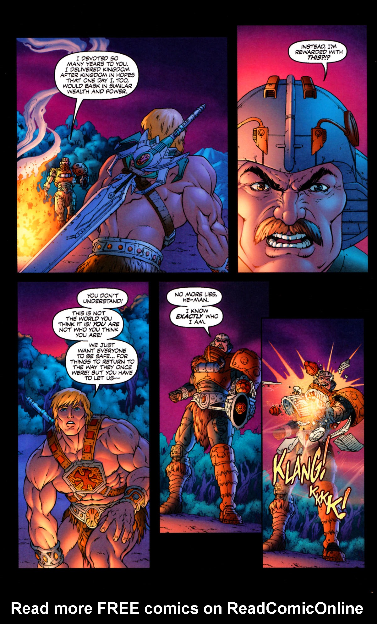 Read online Masters of the Universe (2003) comic -  Issue #5 - 19