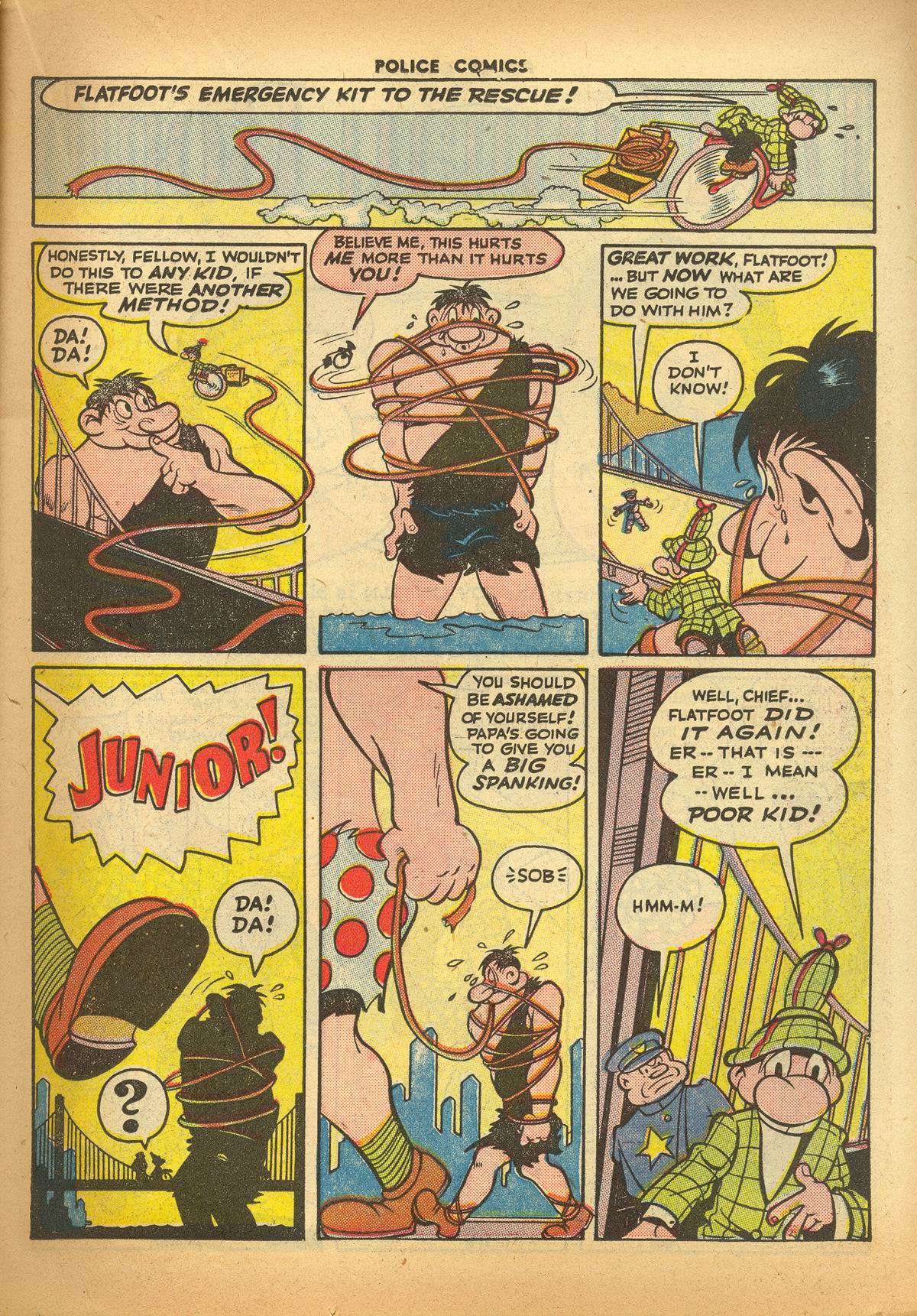Read online Police Comics comic -  Issue #49 - 23