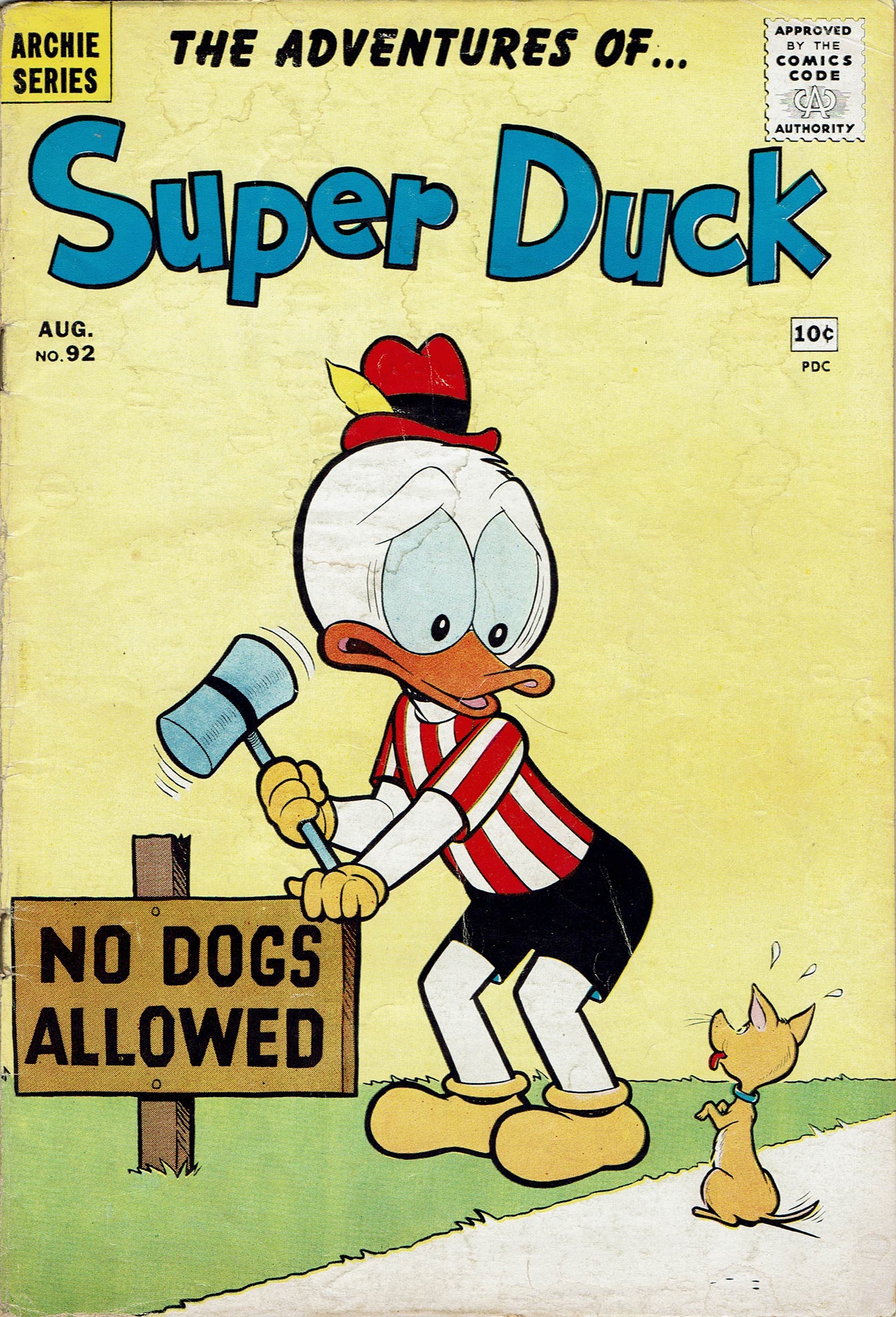 Read online Super Duck Comics comic -  Issue #92 - 1