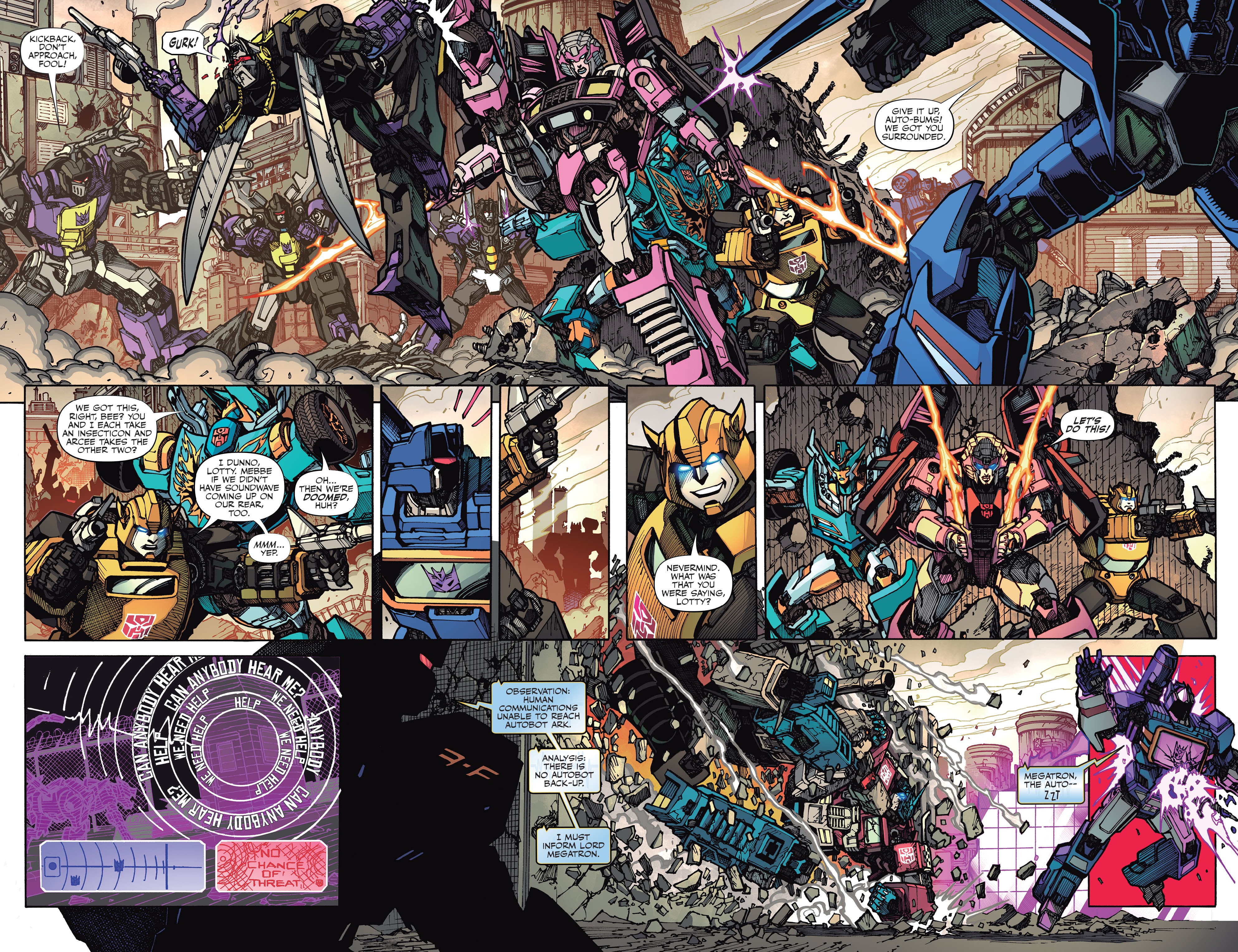 Read online Transformers vs. the Terminator comic -  Issue #4 - 6