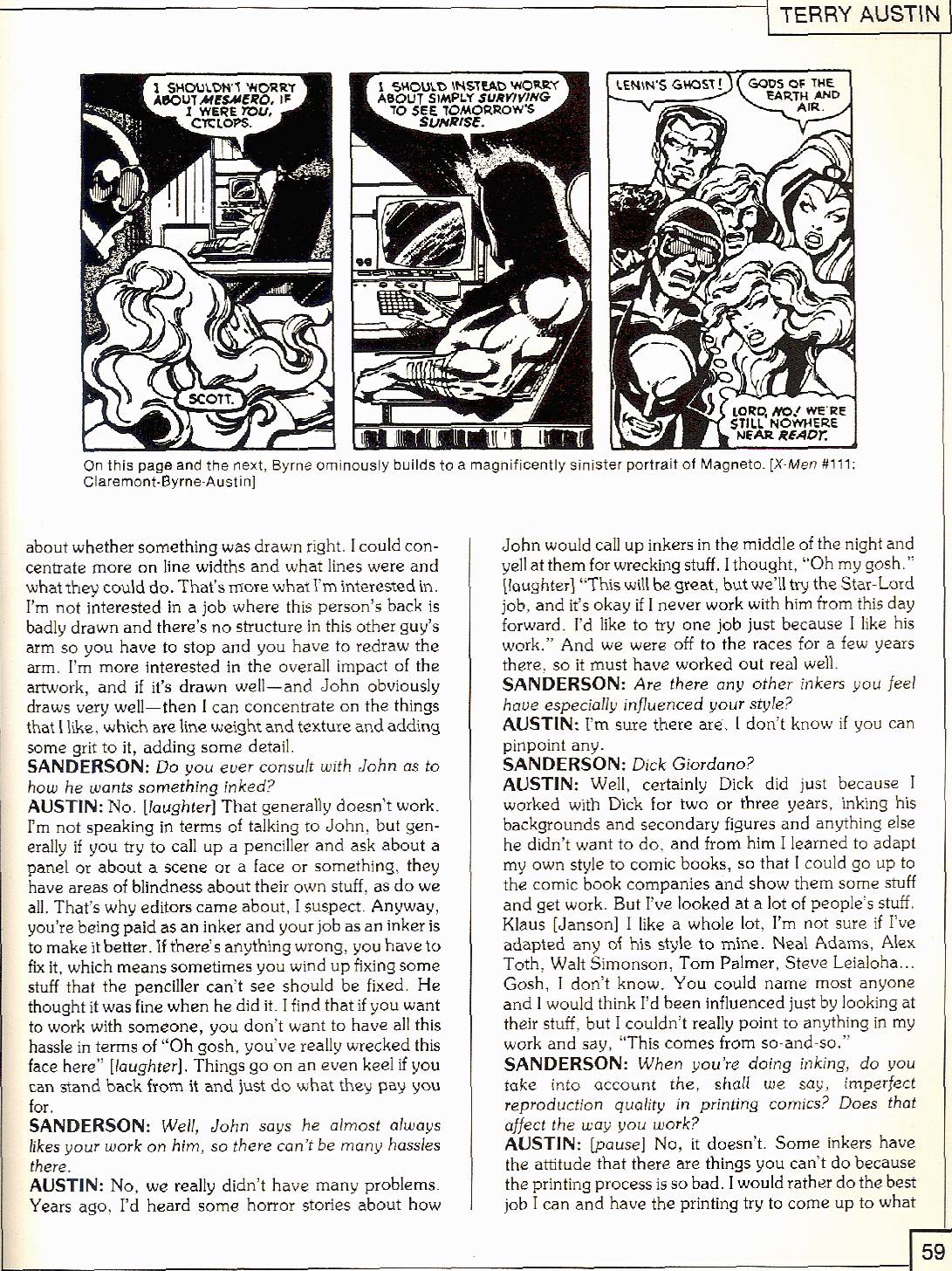 Read online The X-Men Companion comic -  Issue #2 - 59