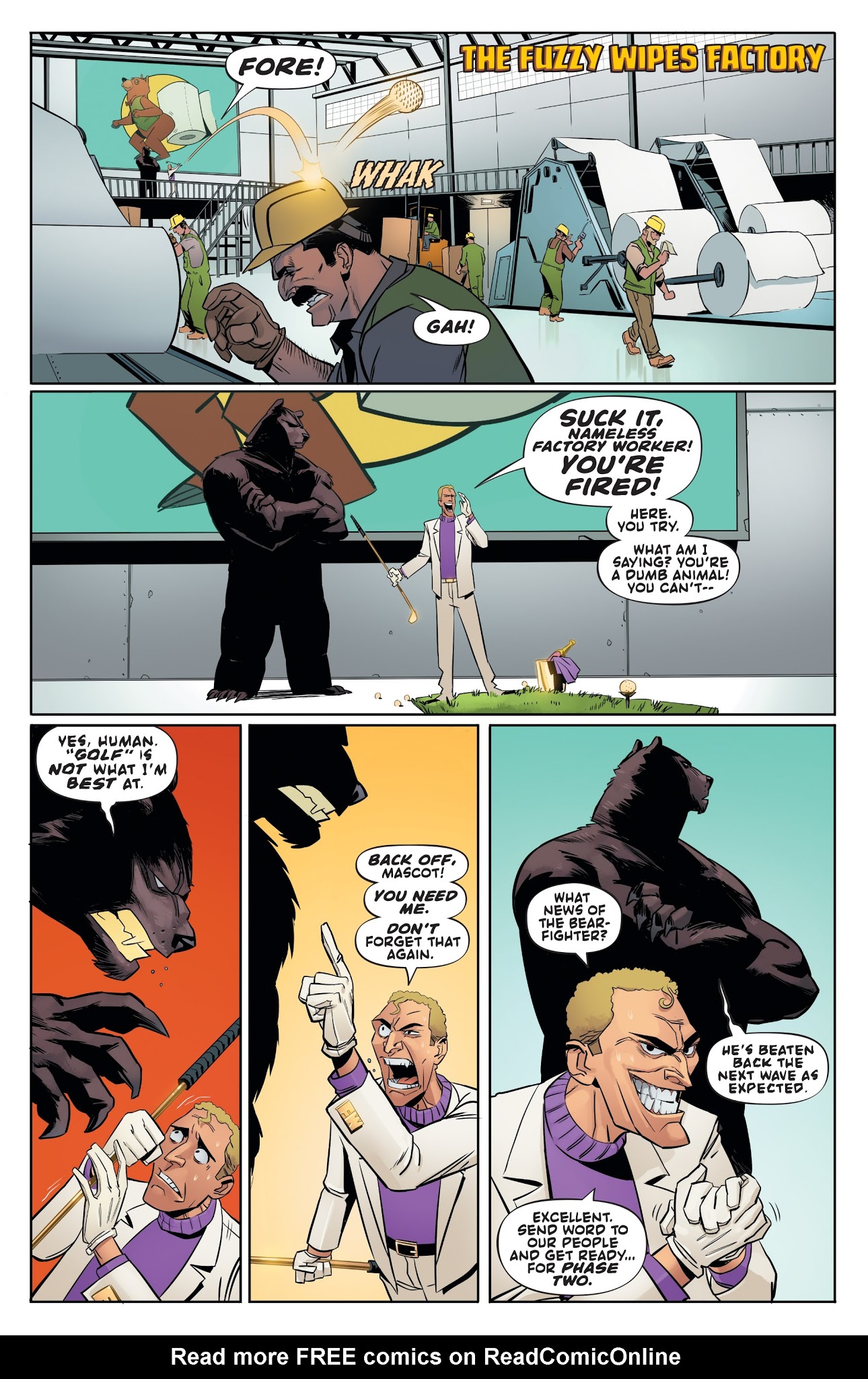 Read online Shirtless Bear-Fighter! comic -  Issue #2 - 16